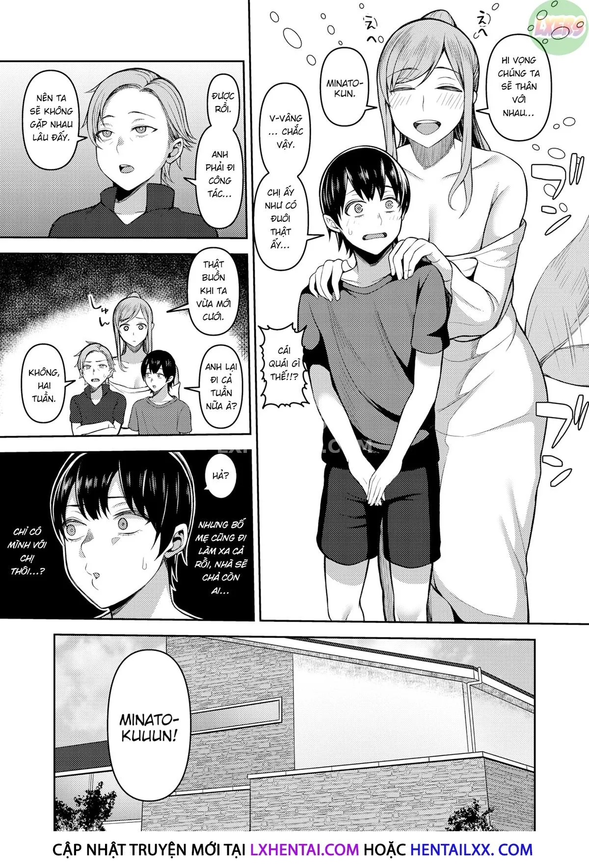HentaiVN.net - Ảnh 6 - Chị gái mới - Chap 1