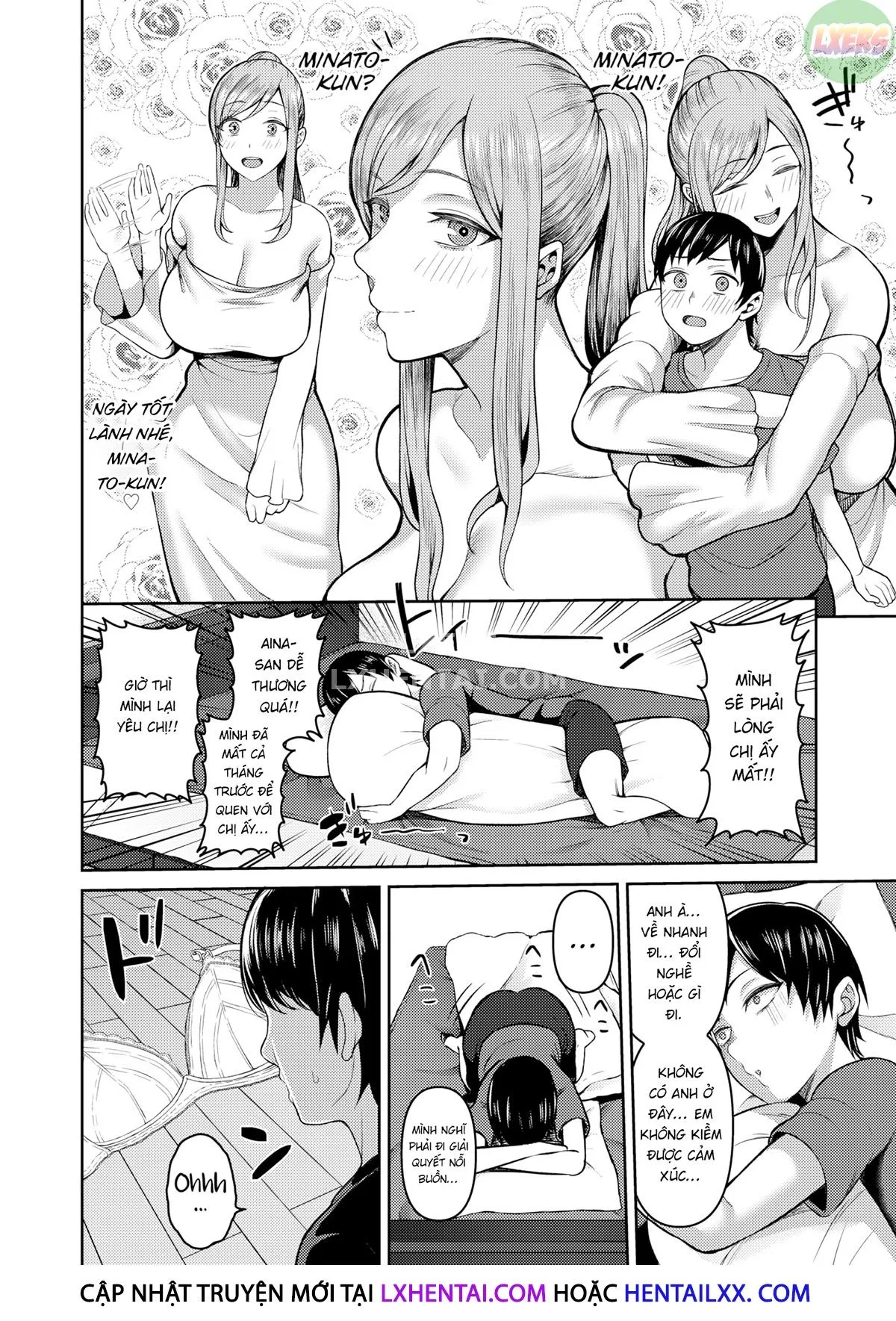 HentaiVN.net - Ảnh 7 - Chị gái mới - Chap 1
