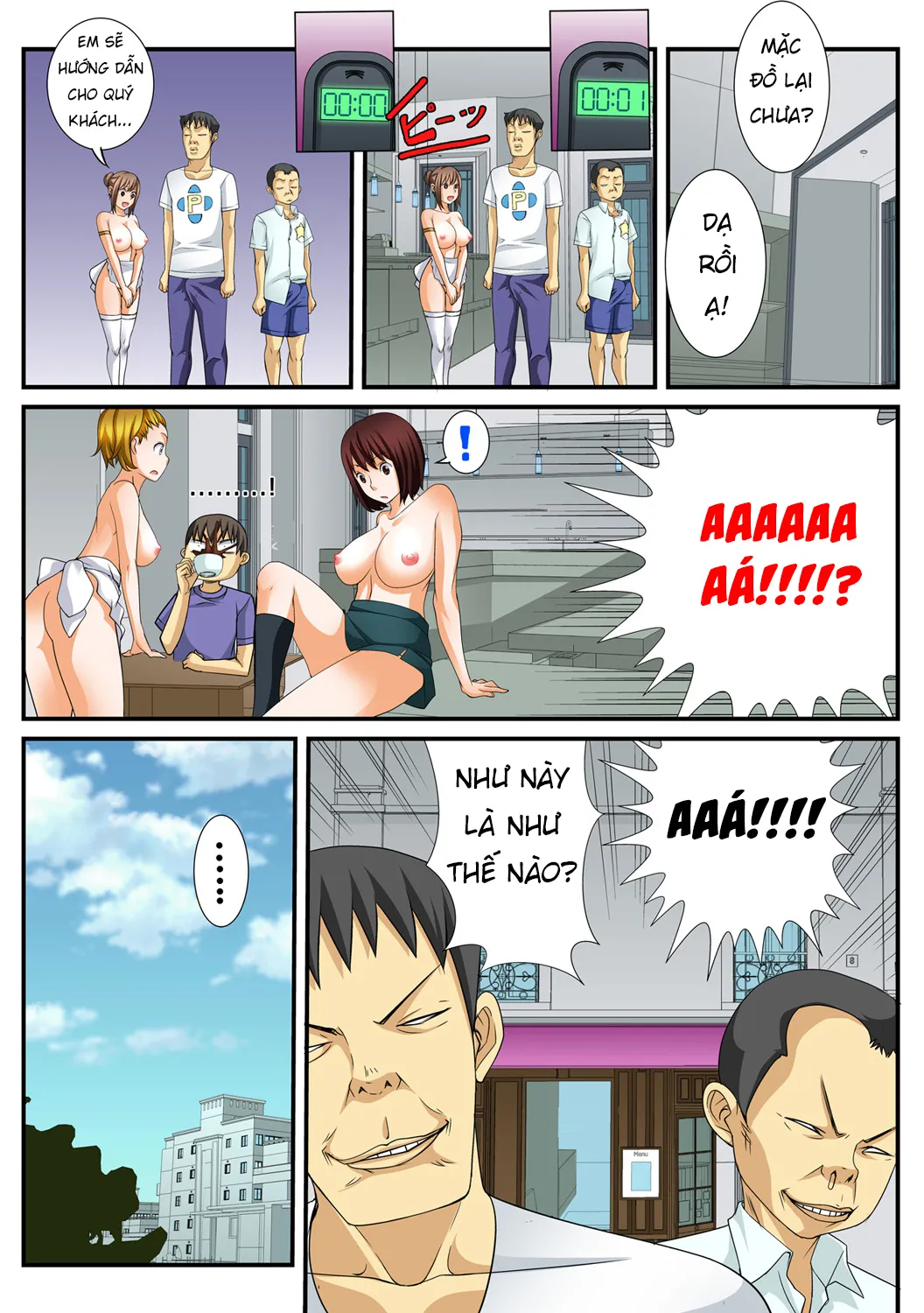 HentaiVN.net - Ảnh 19 - Ngưng đọng thời gian và đi chịch dạo!!! [Jippunkan Hamehame] - Chap 1