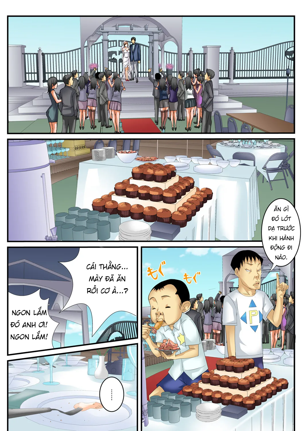HentaiVN.net - Ảnh 10 - Ngưng đọng thời gian và đi chịch dạo!!! [Jippunkan Hamehame] - Chap 2