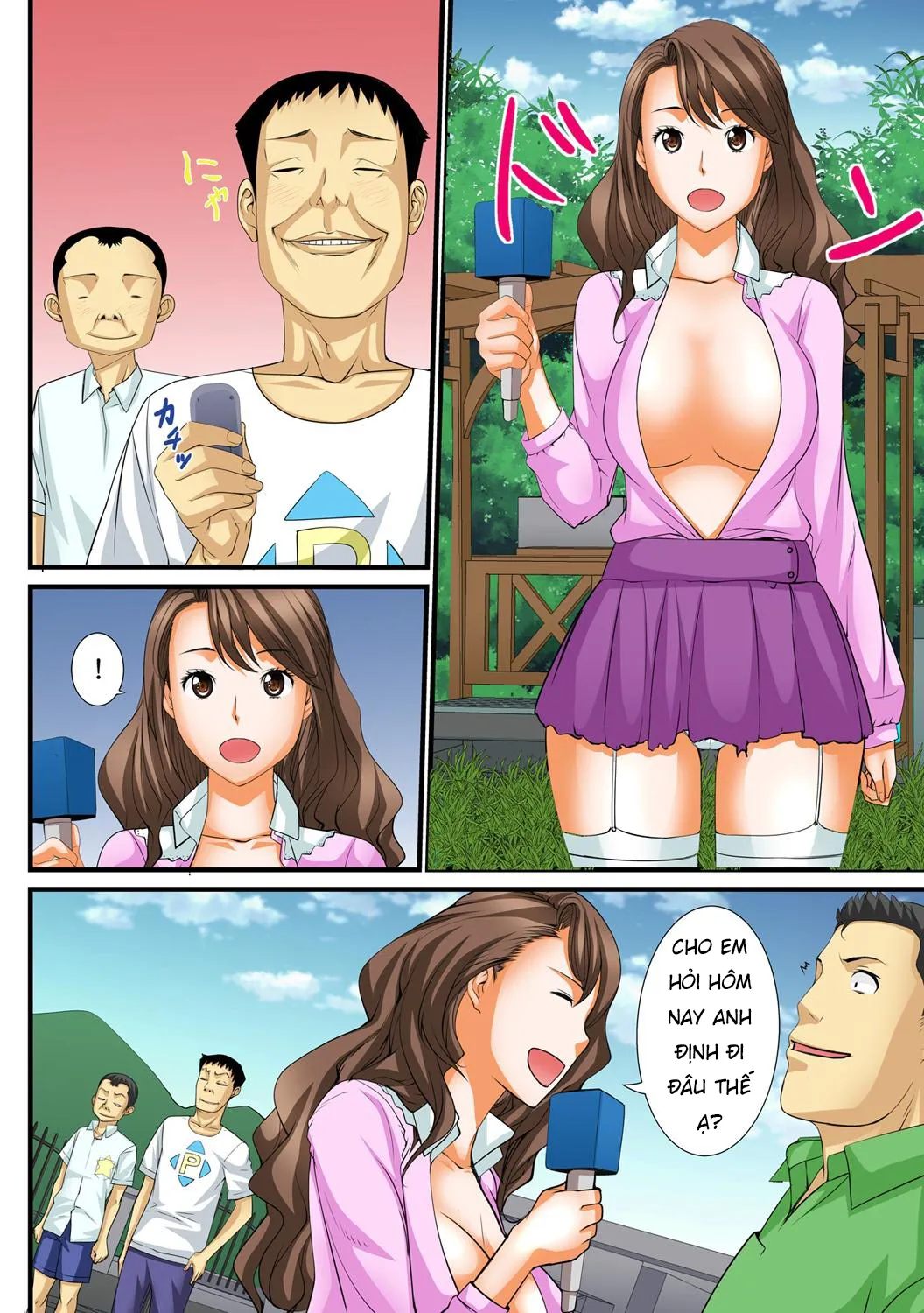 HentaiVN.net - Ảnh 8 - Ngưng đọng thời gian và đi chịch dạo!!! [Jippunkan Hamehame] - Chap 3 - END