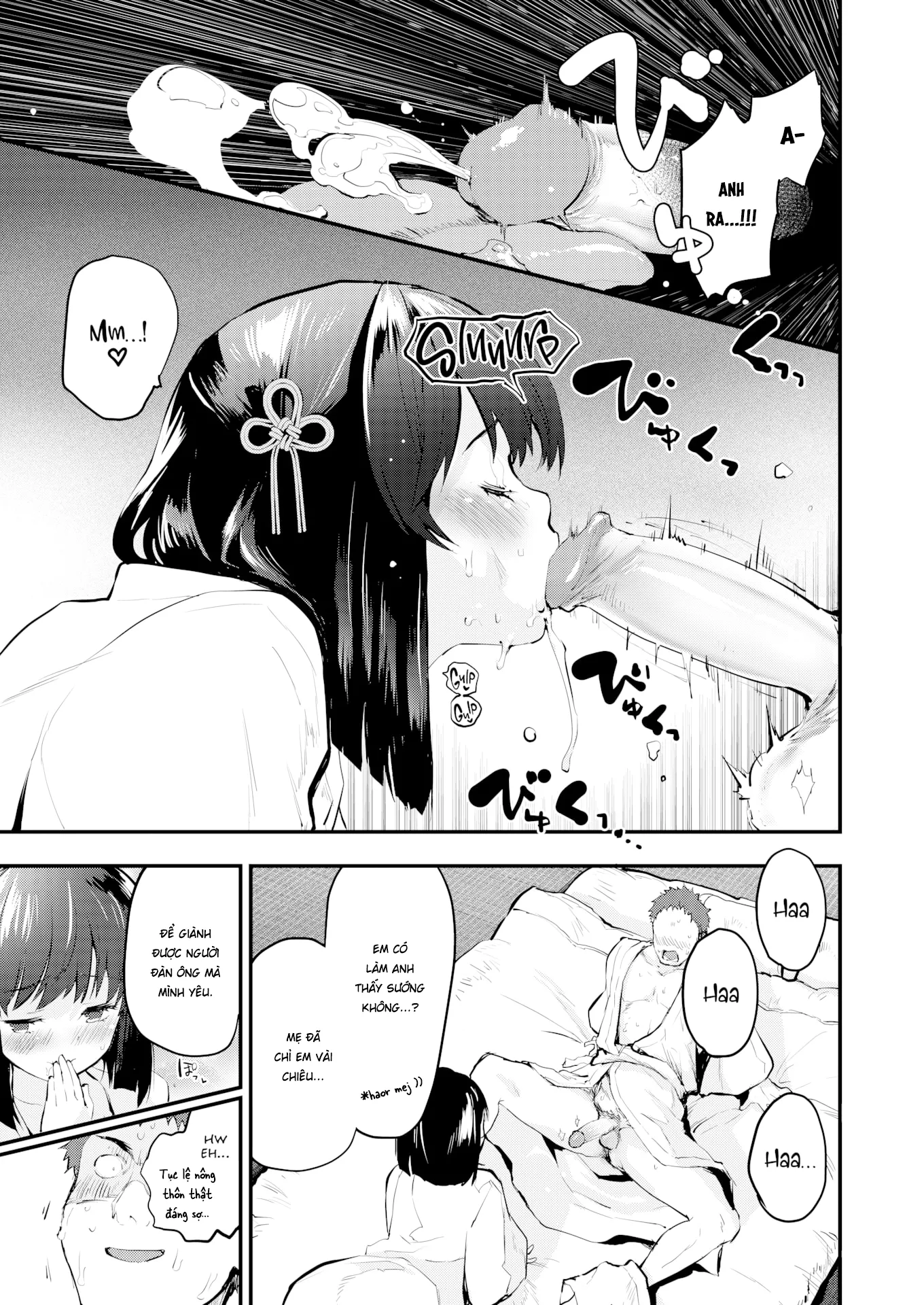 HentaiVN.net - Ảnh 10 - Một Đêm Say - Oneshot