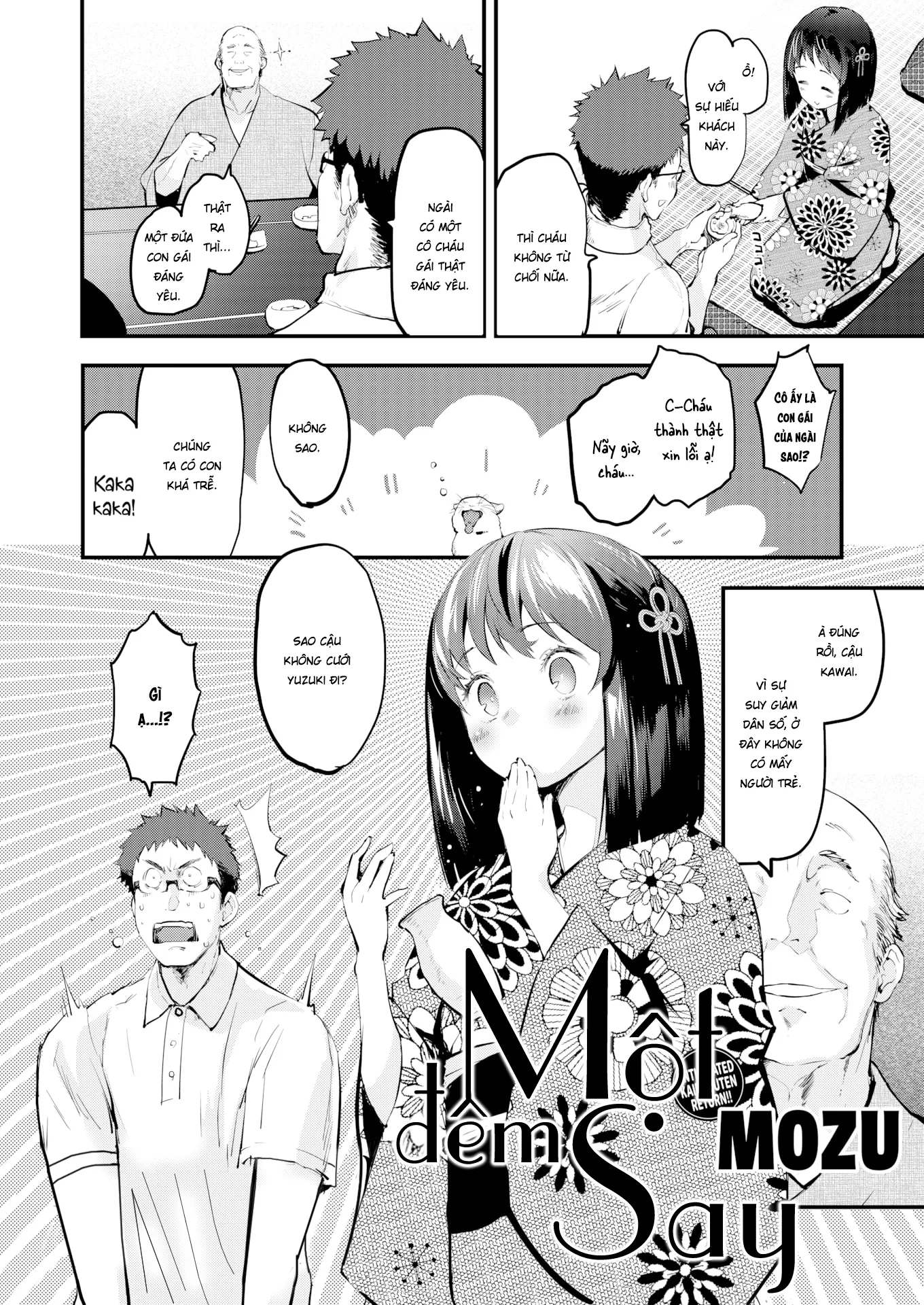 HentaiVN.net - Ảnh 3 - Một Đêm Say - Oneshot