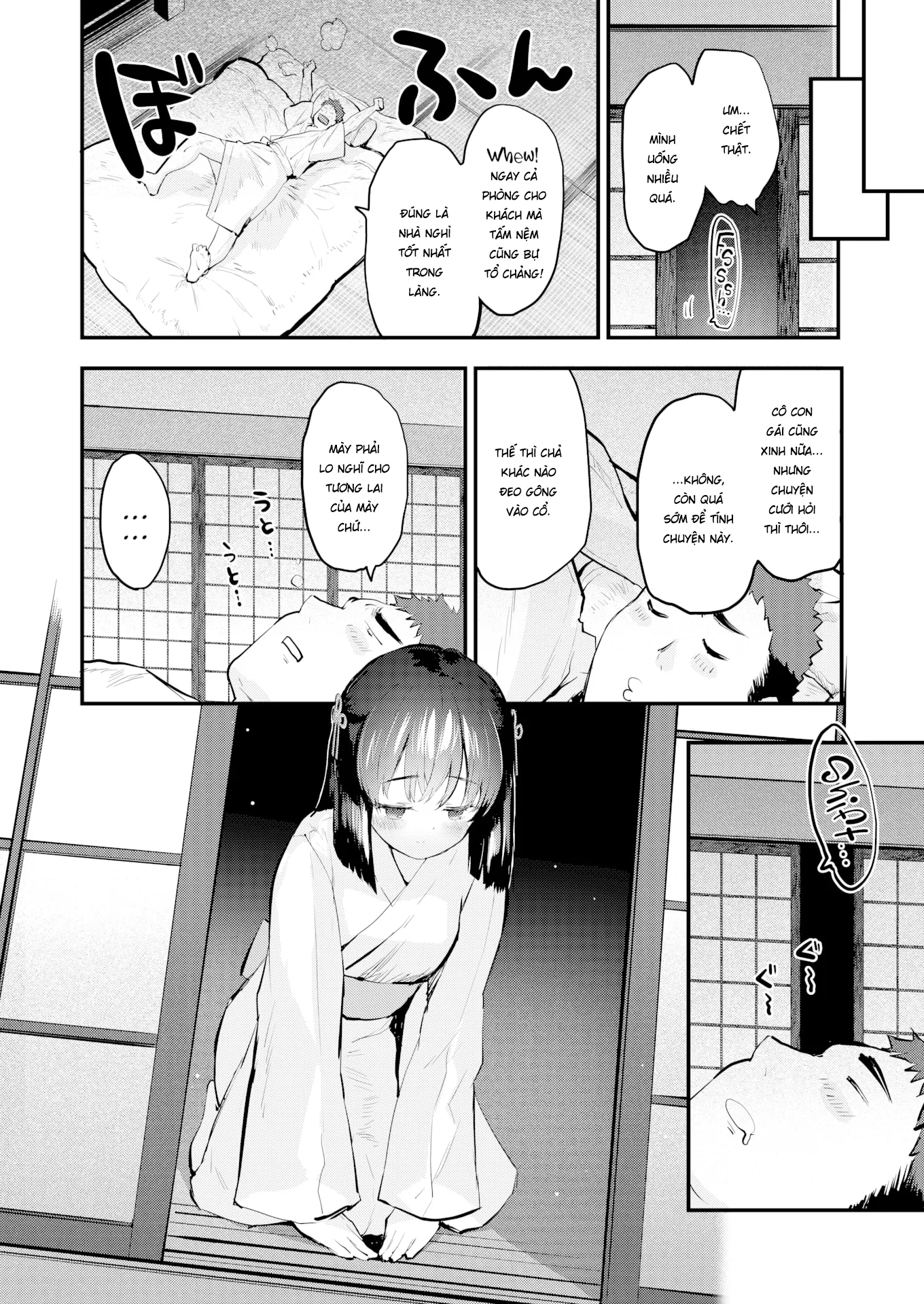HentaiVN.net - Ảnh 5 - Một Đêm Say - Oneshot