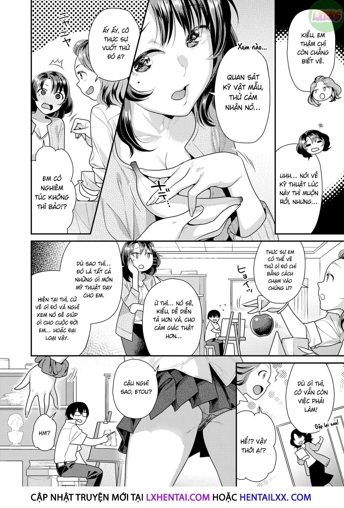HentaiVN.net - Ảnh 6 - Bản phác thảo đầu tiên - Oneshot