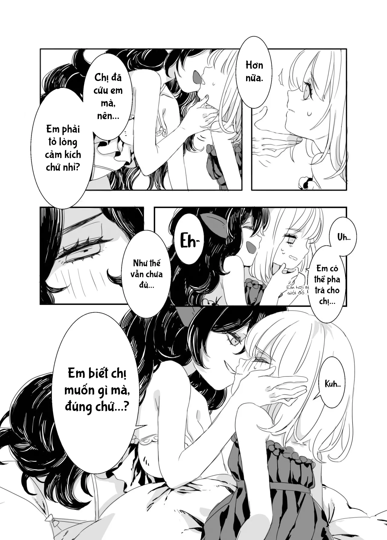 HentaiVN.net - Ảnh 11 - Futanari Onee-san to Onnanoko ga 1&2 [The Futanari Onee-san and the Young Girl's Naughty Story 1&2; ふたなりお姉さんと女の子が 1&2] - Story 1