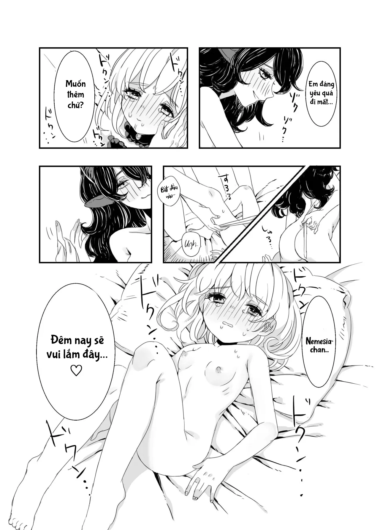 HentaiVN.net - Ảnh 13 - Futanari Onee-san to Onnanoko ga 1&2 [The Futanari Onee-san and the Young Girl's Naughty Story 1&2; ふたなりお姉さんと女の子が 1&2] - Story 1