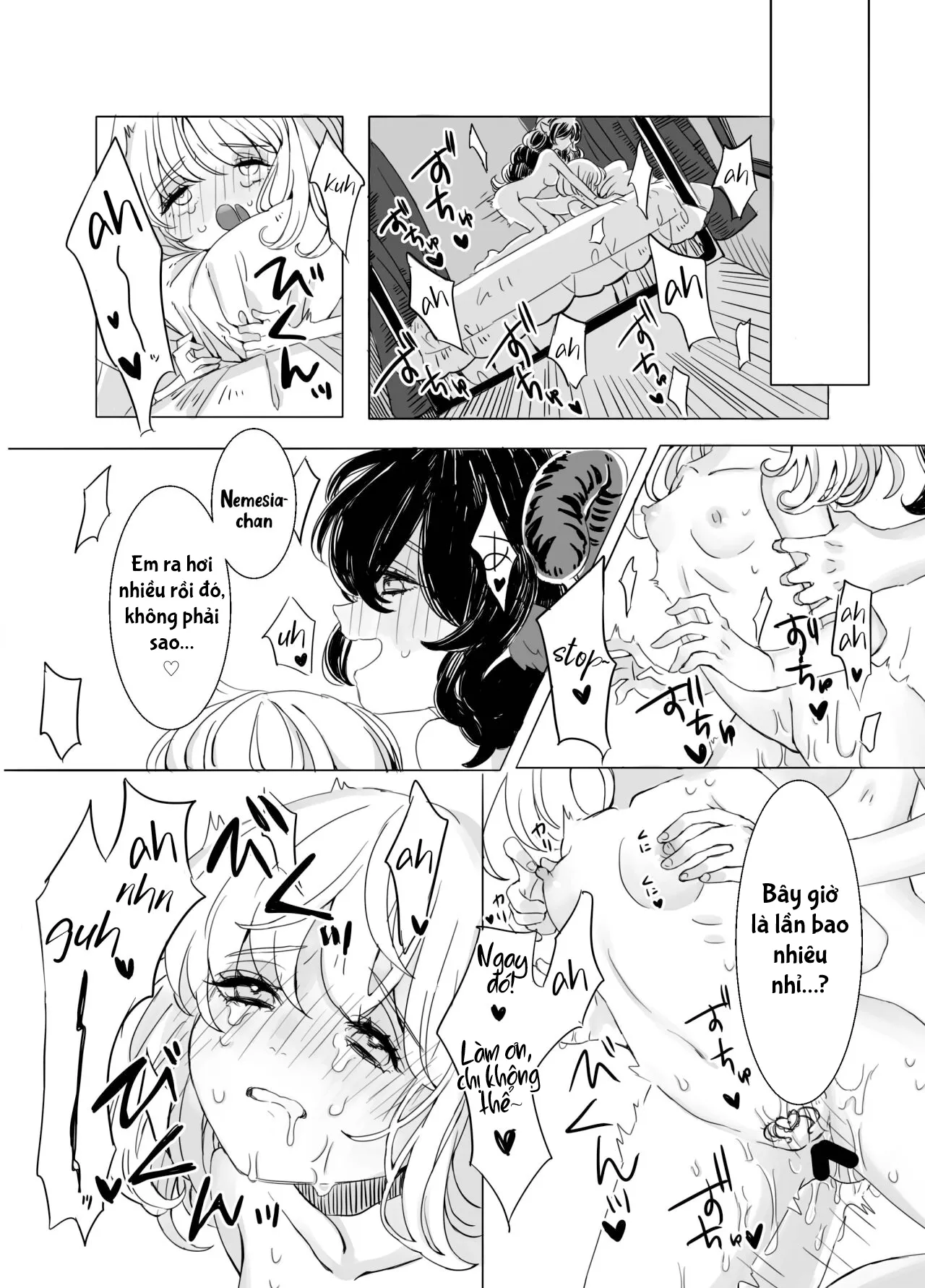 HentaiVN.net - Ảnh 27 - Futanari Onee-san to Onnanoko ga 1&2 [The Futanari Onee-san and the Young Girl's Naughty Story 1&2; ふたなりお姉さんと女の子が 1&2] - Story 1