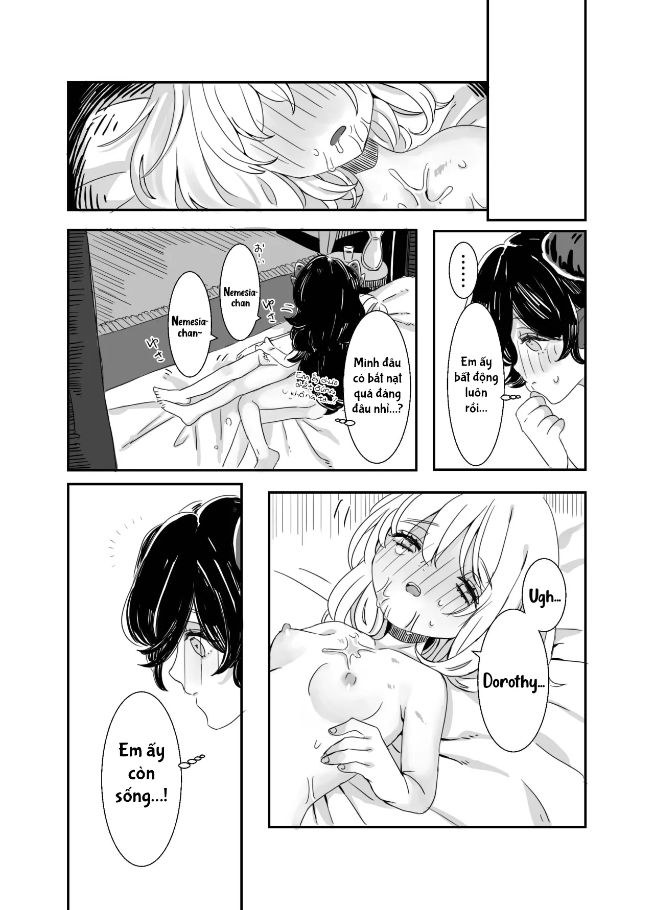 HentaiVN.net - Ảnh 29 - Futanari Onee-san to Onnanoko ga 1&2 [The Futanari Onee-san and the Young Girl's Naughty Story 1&2; ふたなりお姉さんと女の子が 1&2] - Story 1