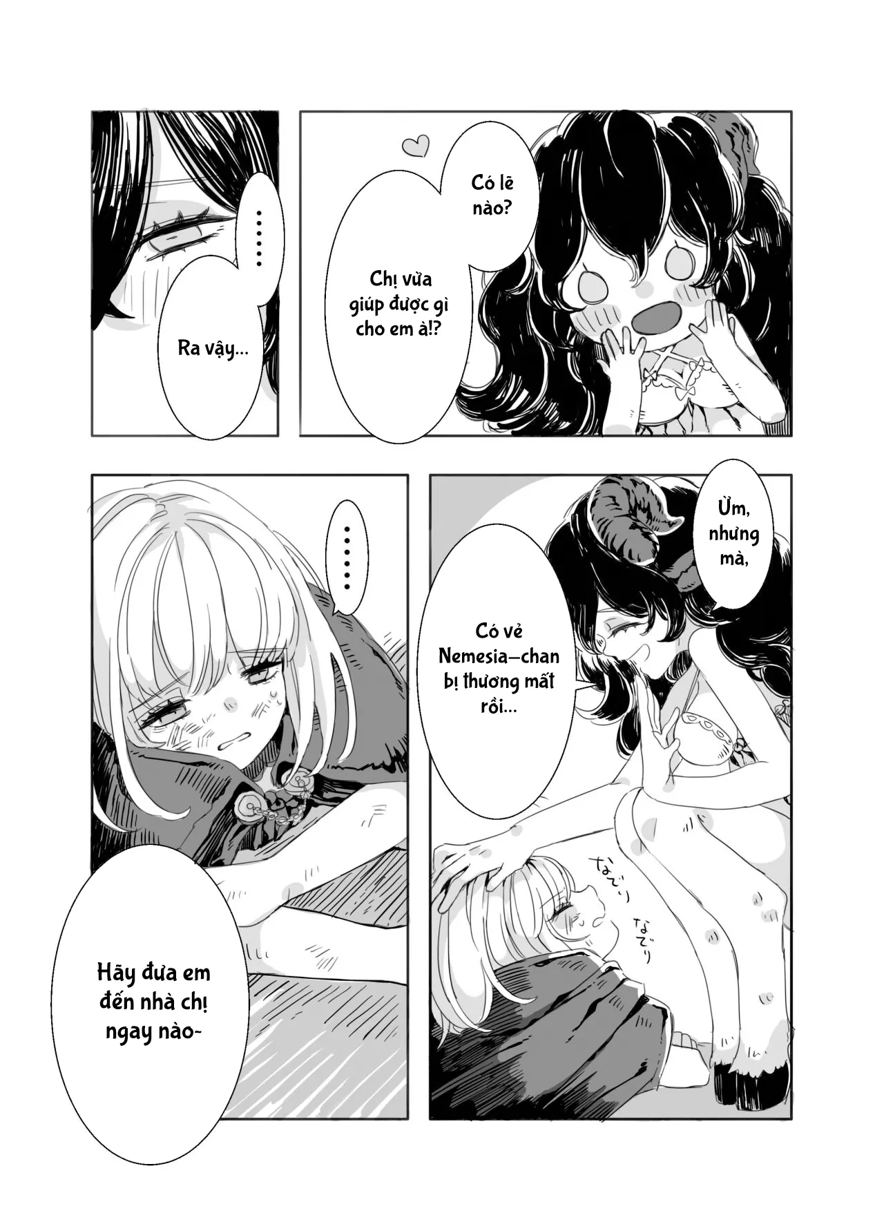 HentaiVN.net - Ảnh 8 - Futanari Onee-san to Onnanoko ga 1&2 [The Futanari Onee-san and the Young Girl's Naughty Story 1&2; ふたなりお姉さんと女の子が 1&2] - Story 1