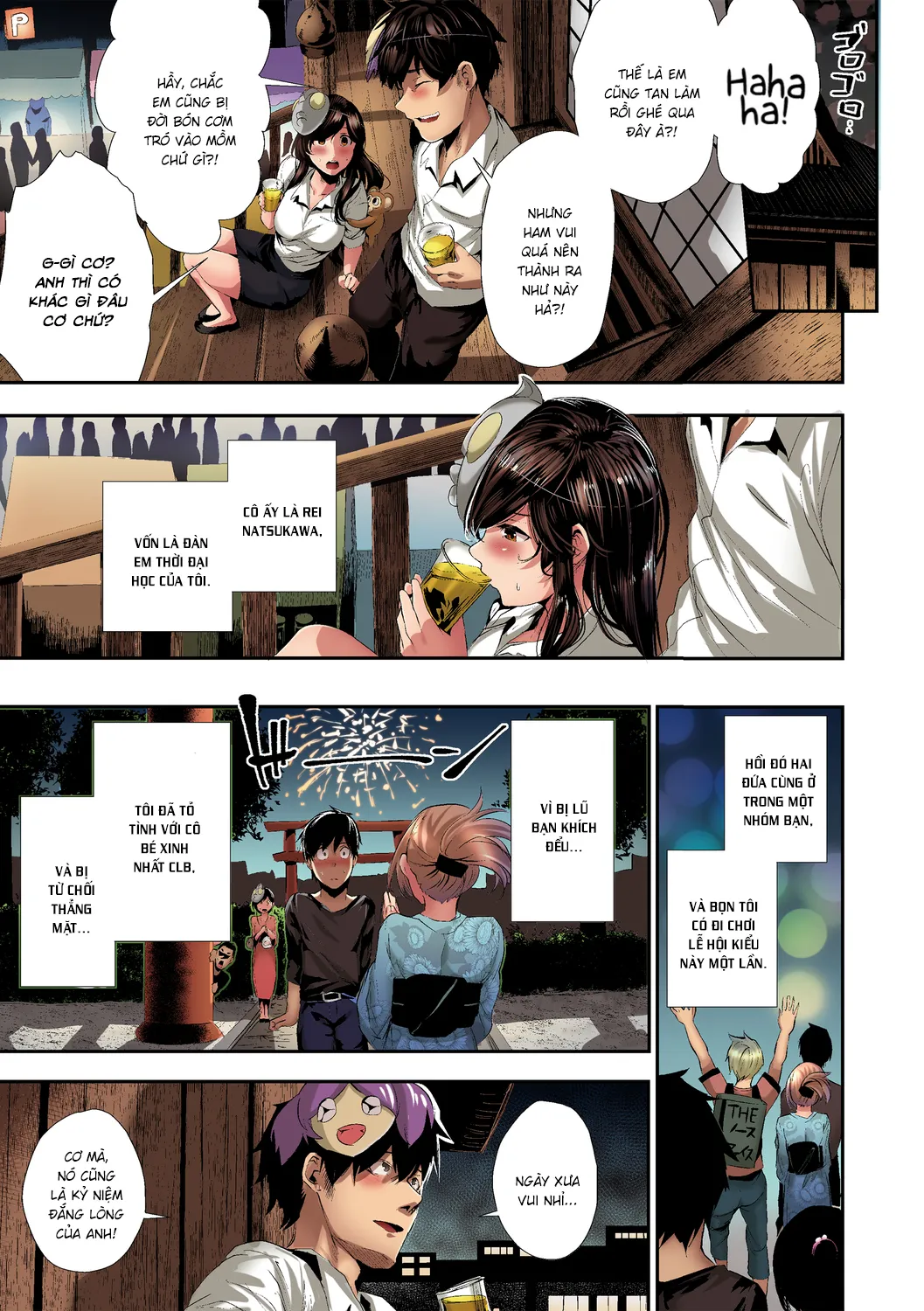 HentaiVN.net - Ảnh 4 - Khi khúc Hayashi kết thúc [Ato no Matsuribayashi; あとの祭囃子] - Oneshot