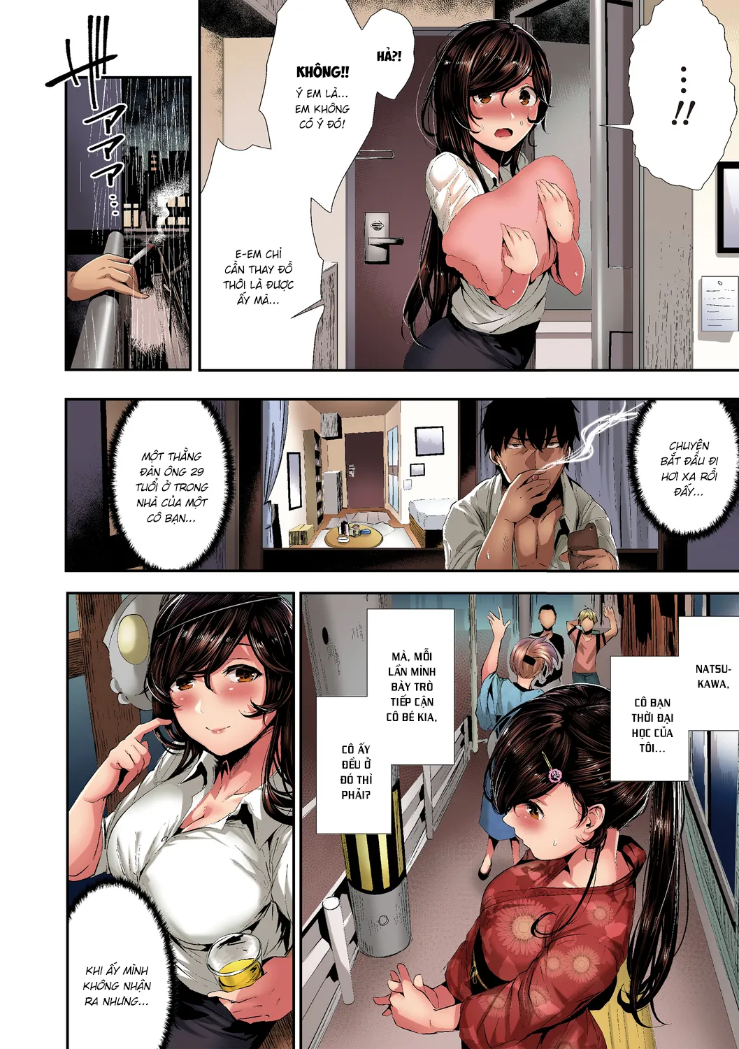 HentaiVN.net - Ảnh 7 - Khi khúc Hayashi kết thúc [Ato no Matsuribayashi; あとの祭囃子] - Oneshot