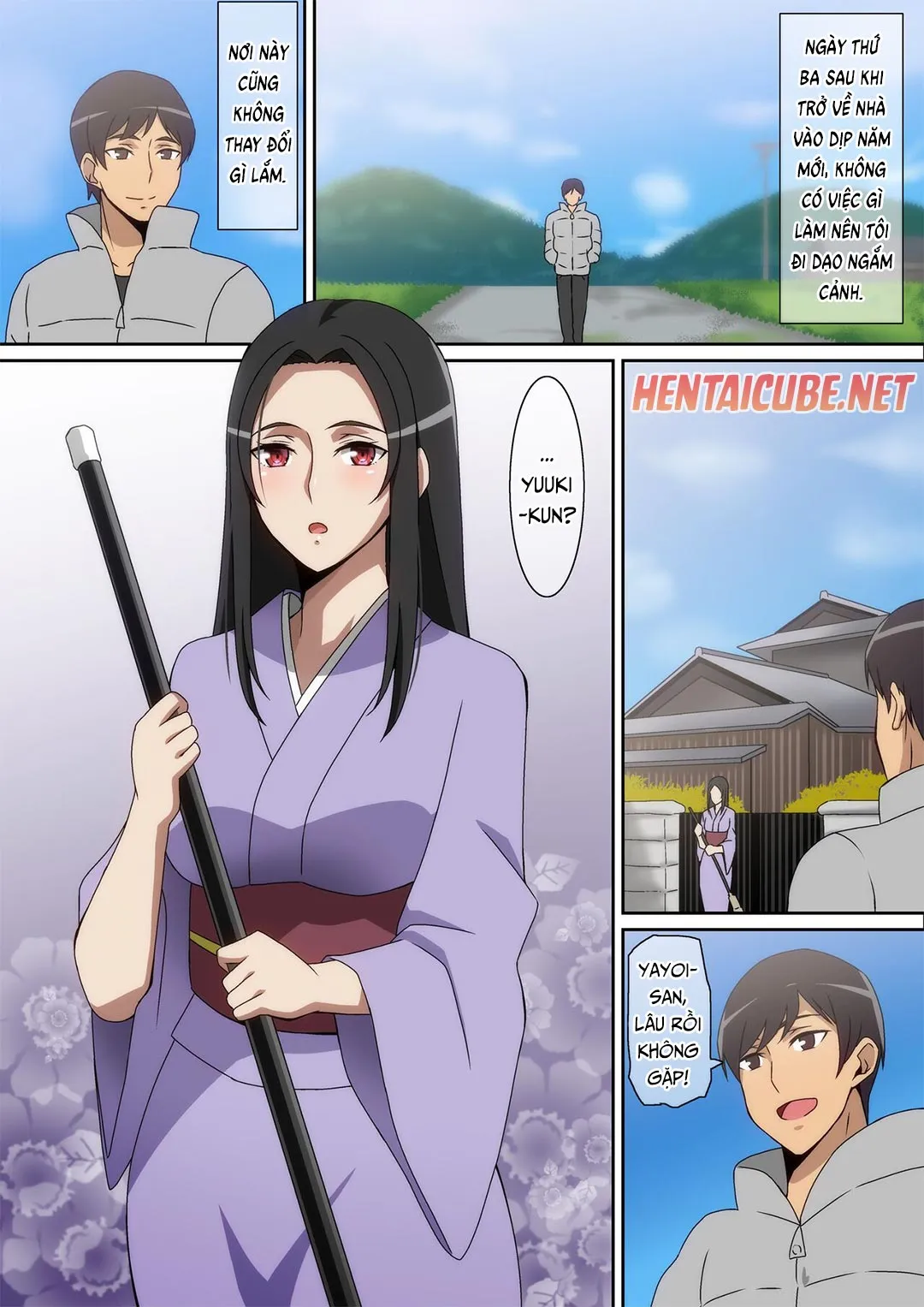 HentaiVN.net - Ảnh 3 - Lý do chồng chị ấy qua đời... [Kiseisaki De...] - Oneshot
