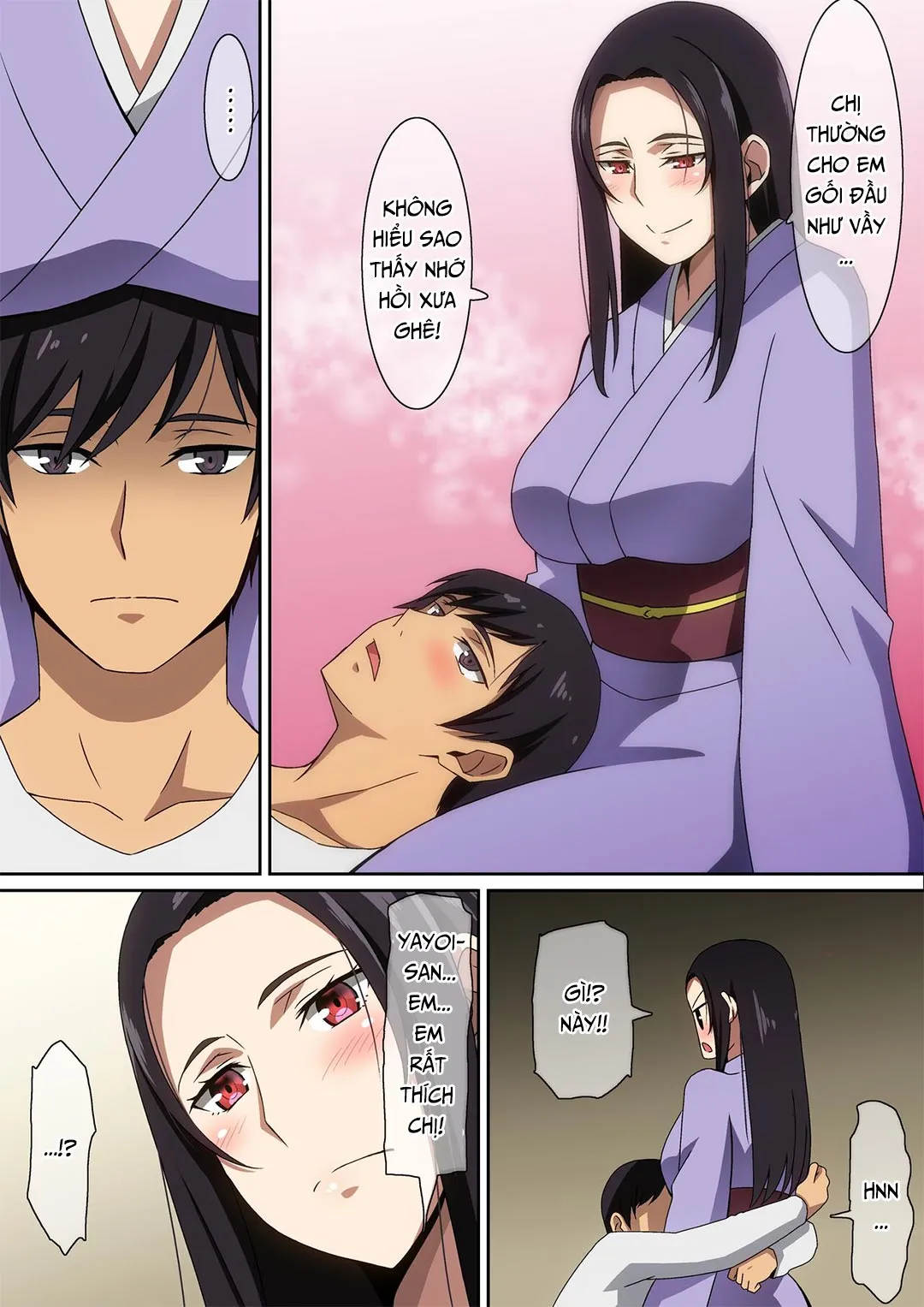HentaiVN.net - Ảnh 6 - Lý do chồng chị ấy qua đời... [Kiseisaki De...] - Oneshot