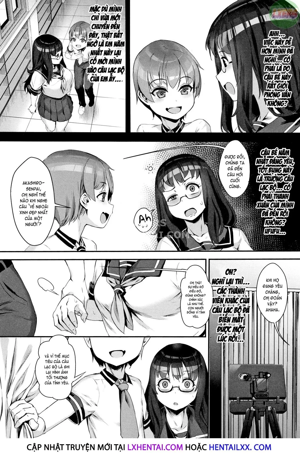 HentaiVN.net - Ảnh 9 - Gakuen Rankou - Chap 1