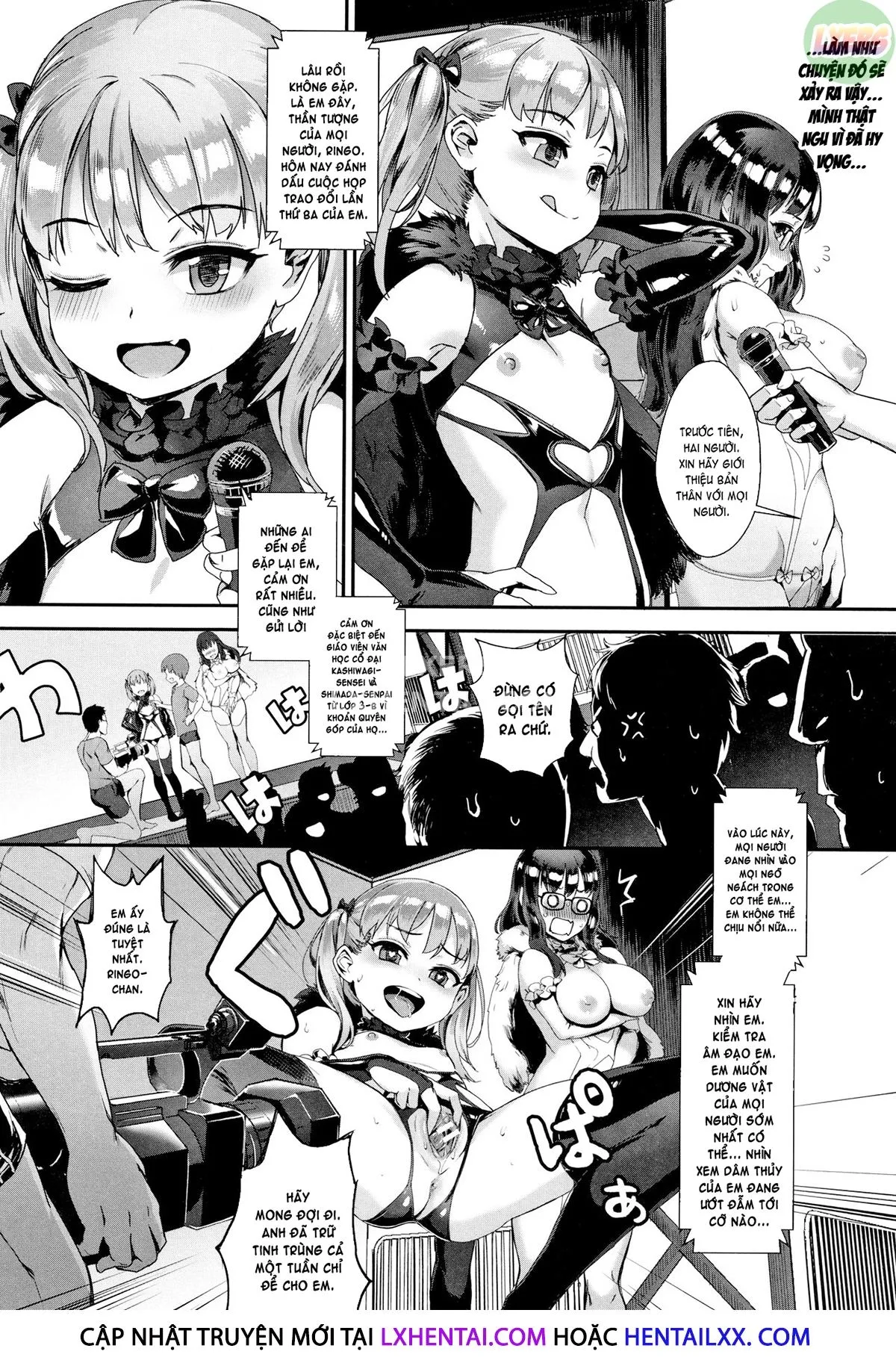 HentaiVN.net - Ảnh 13 - Gakuen Rankou - Chap 2
