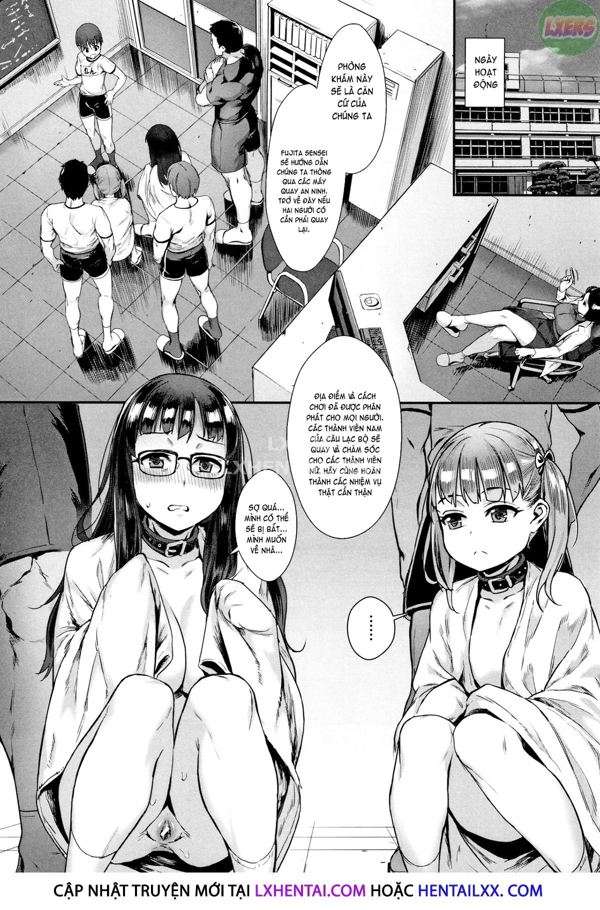 HentaiVN.net - Ảnh 6 - Gakuen Rankou - Chap 3