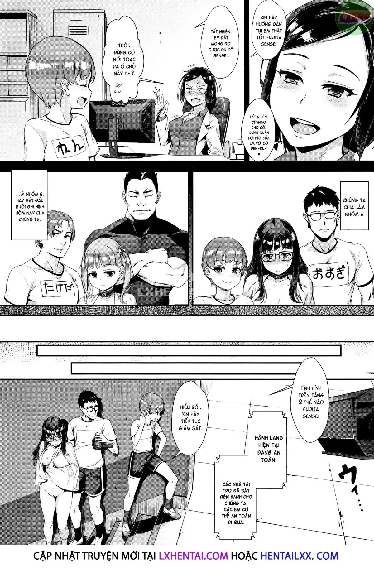 HentaiVN.net - Ảnh 7 - Gakuen Rankou - Chap 3