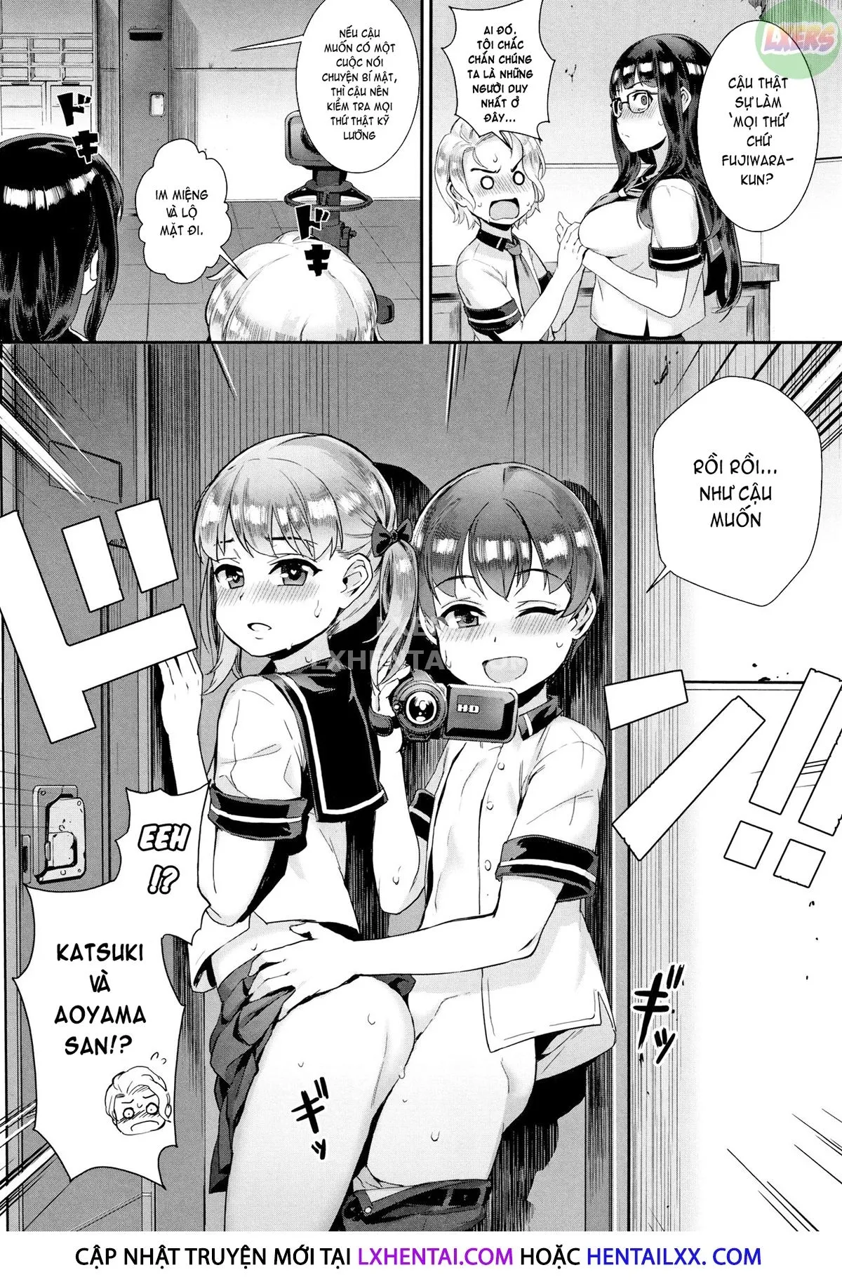 HentaiVN.net - Ảnh 9 - Gakuen Rankou - Chap 4