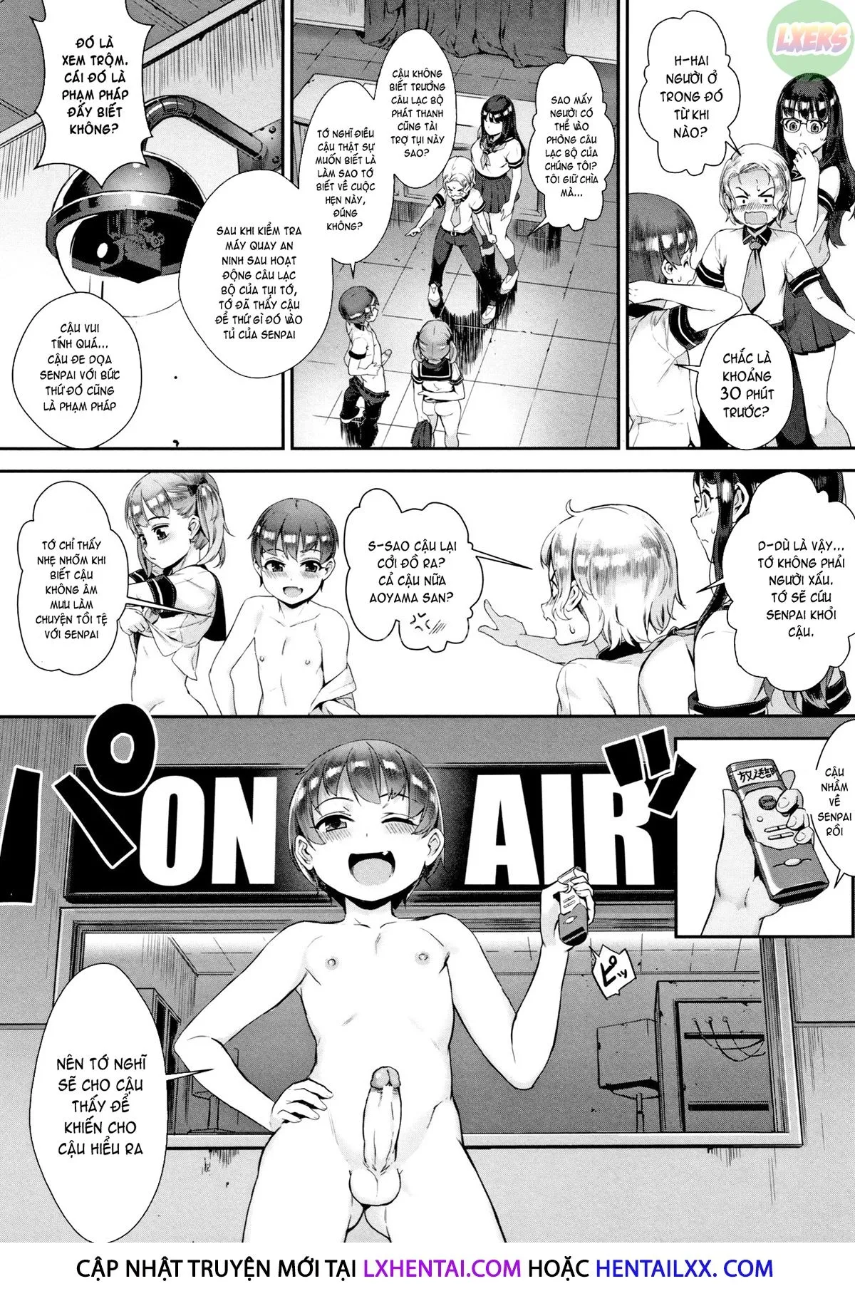 HentaiVN.net - Ảnh 10 - Gakuen Rankou - Chap 4