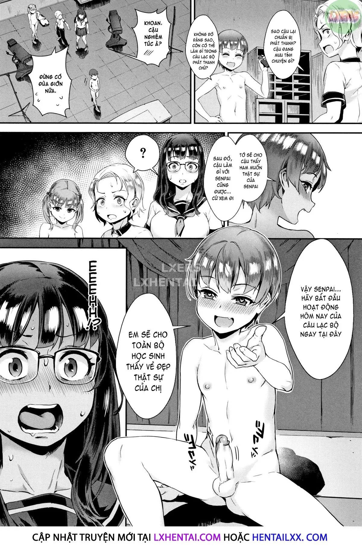 HentaiVN.net - Ảnh 11 - Gakuen Rankou - Chap 4