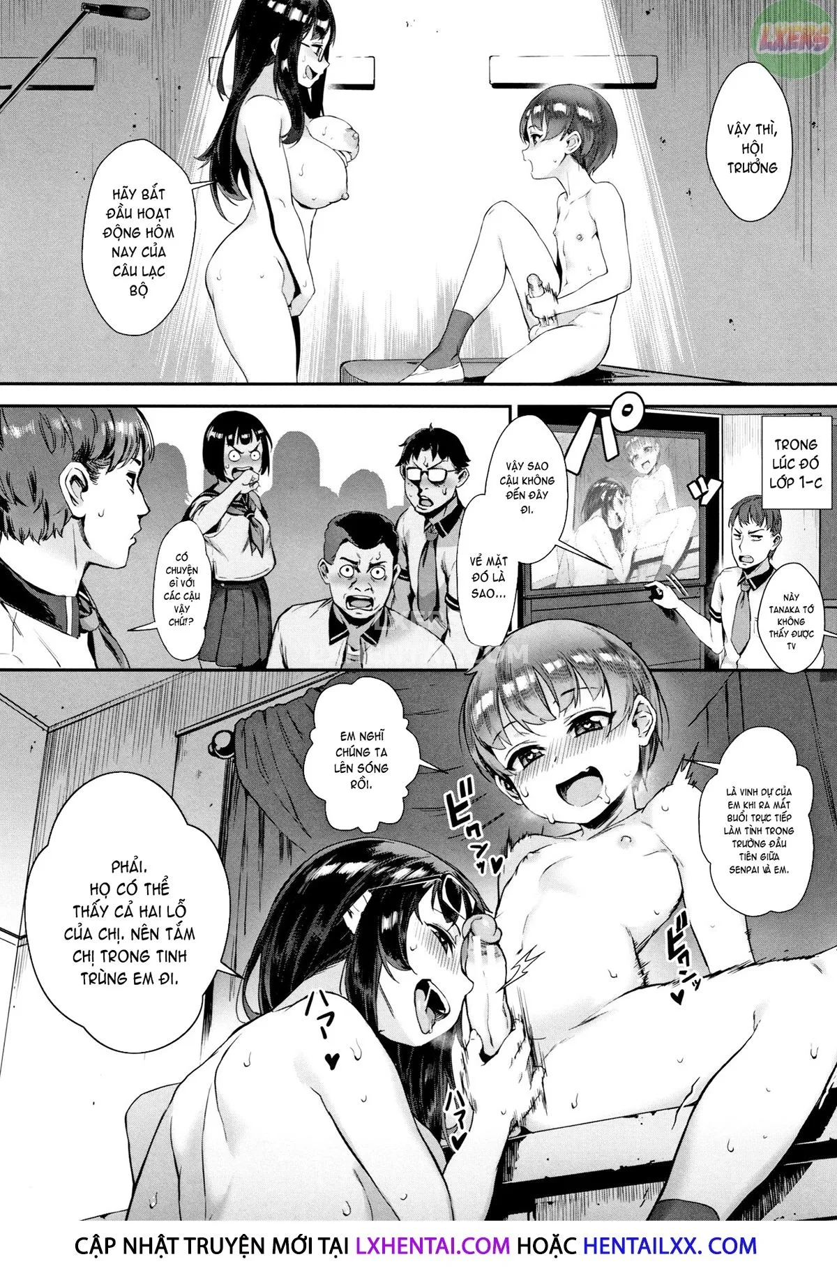 HentaiVN.net - Ảnh 14 - Gakuen Rankou - Chap 4