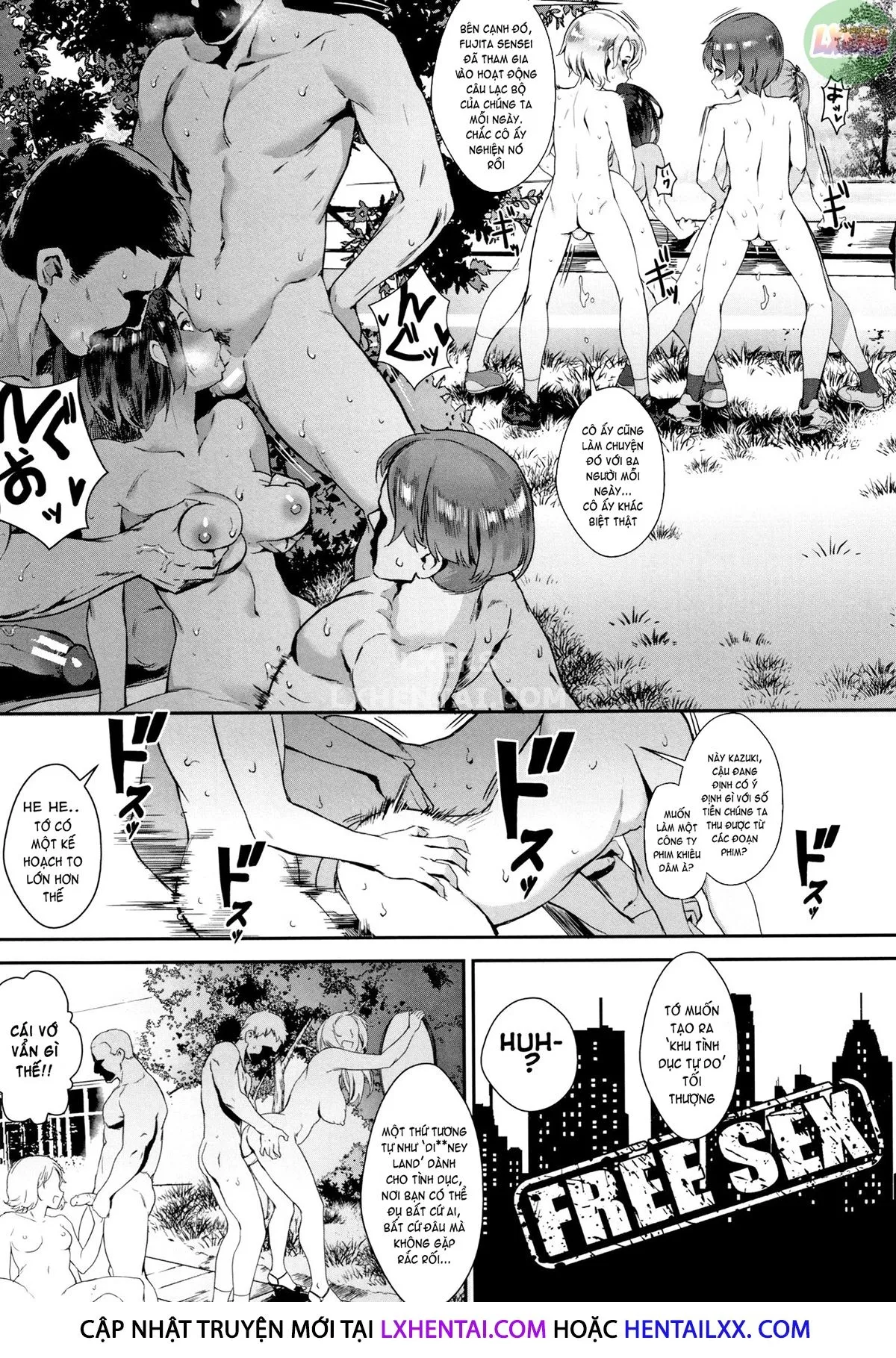 HentaiVN.net - Ảnh 33 - Gakuen Rankou - Chap 4