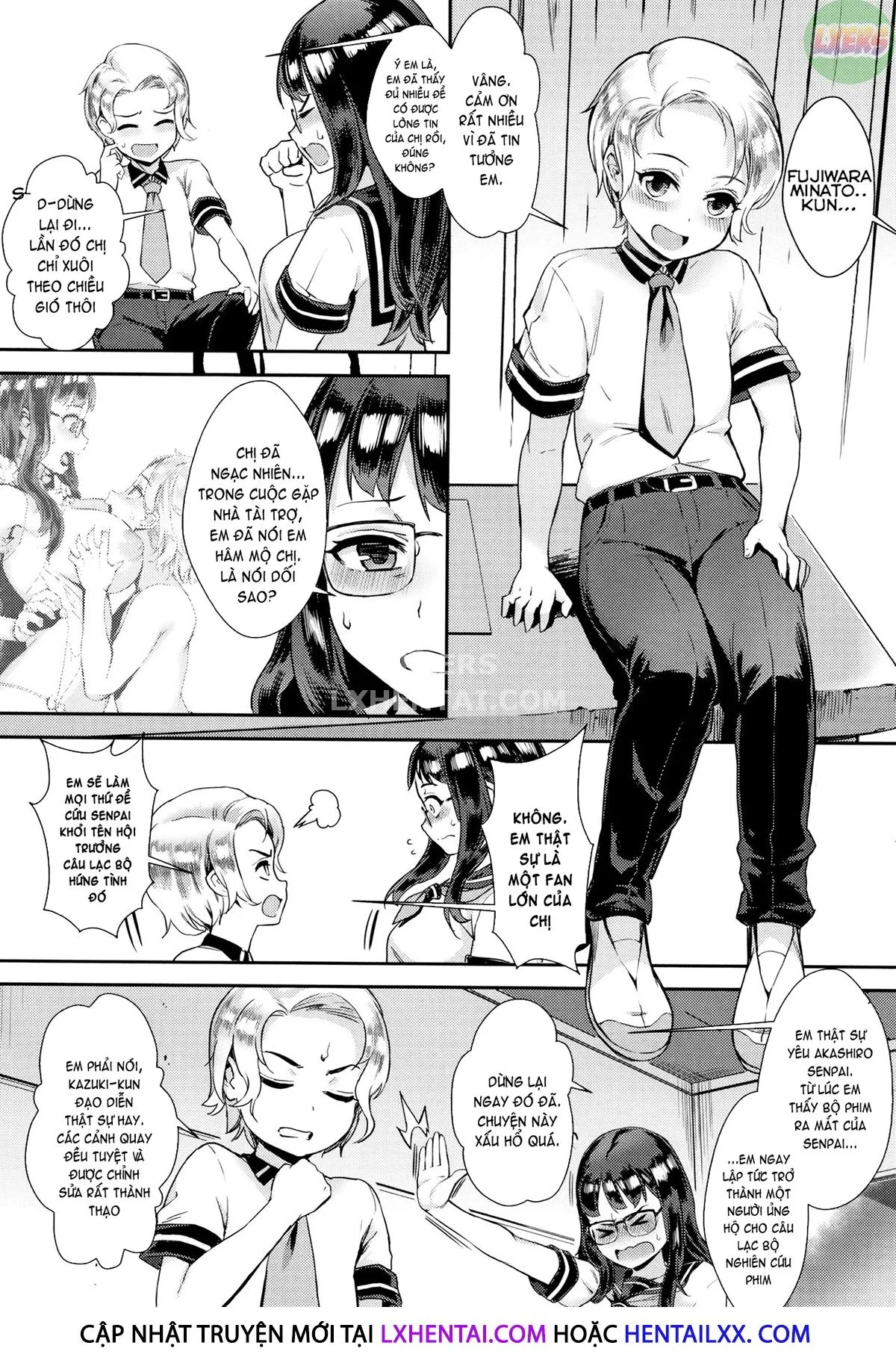 HentaiVN.net - Ảnh 7 - Gakuen Rankou - Chap 4