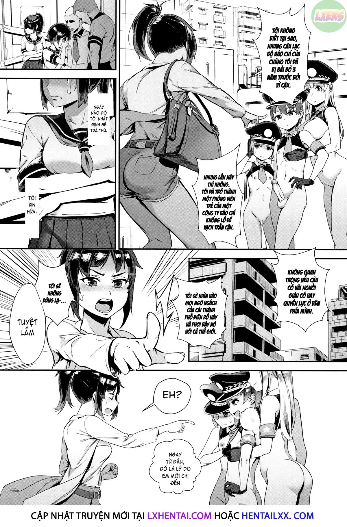 HentaiVN.net - Ảnh 9 - Gakuen Rankou - Chap 5