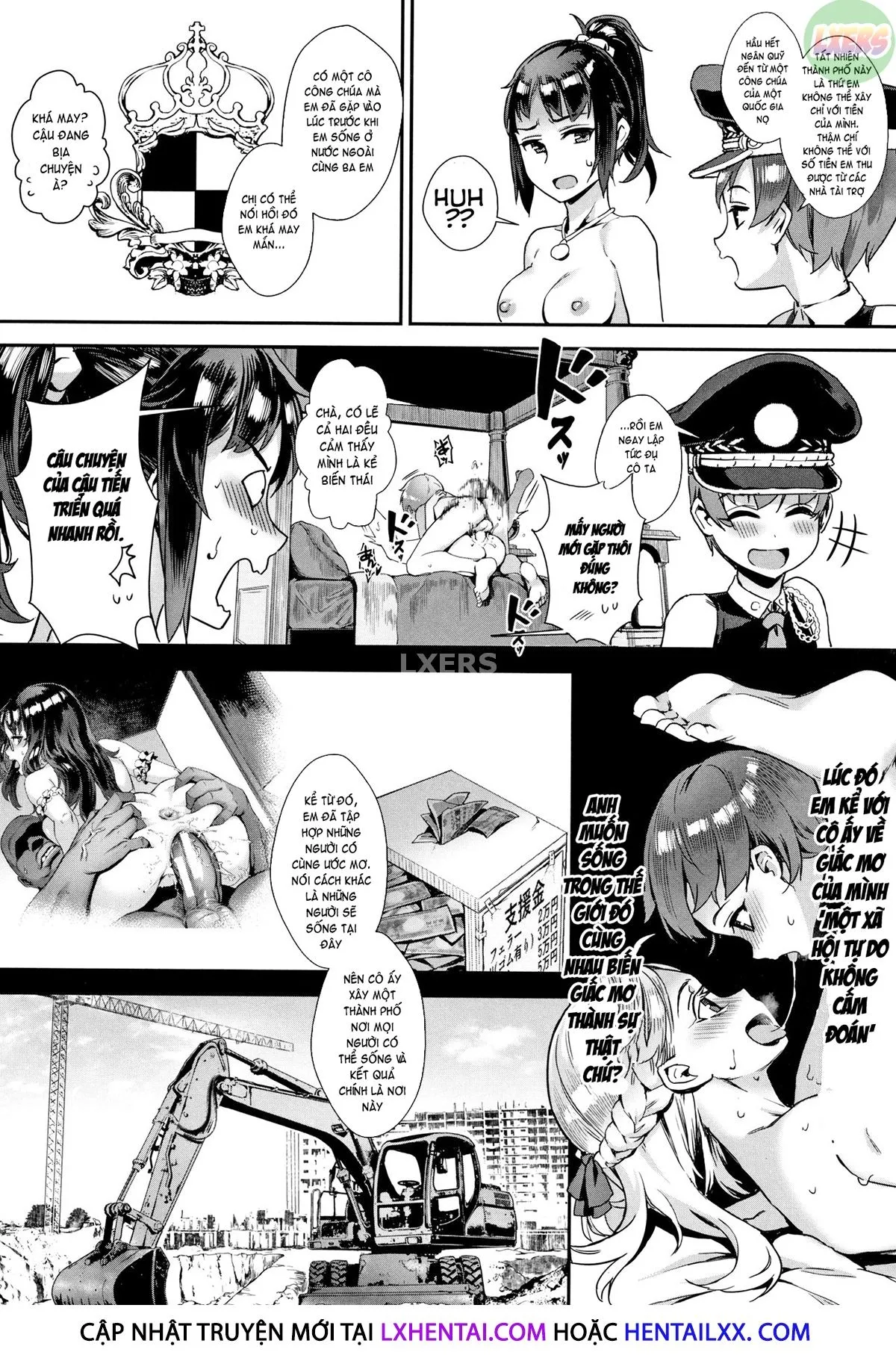 HentaiVN.net - Ảnh 20 - Gakuen Rankou - Chap 5