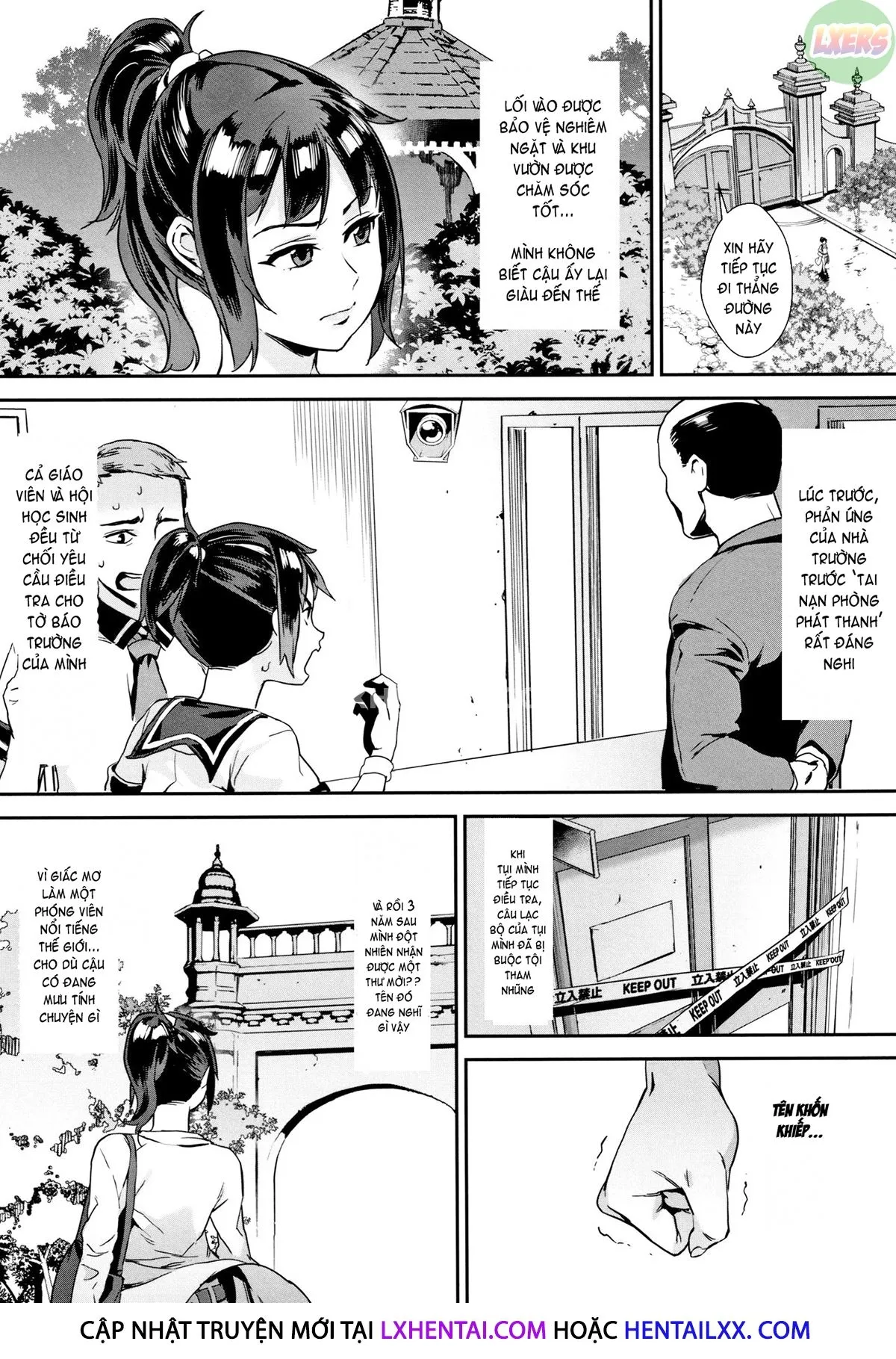 HentaiVN.net - Ảnh 6 - Gakuen Rankou - Chap 5