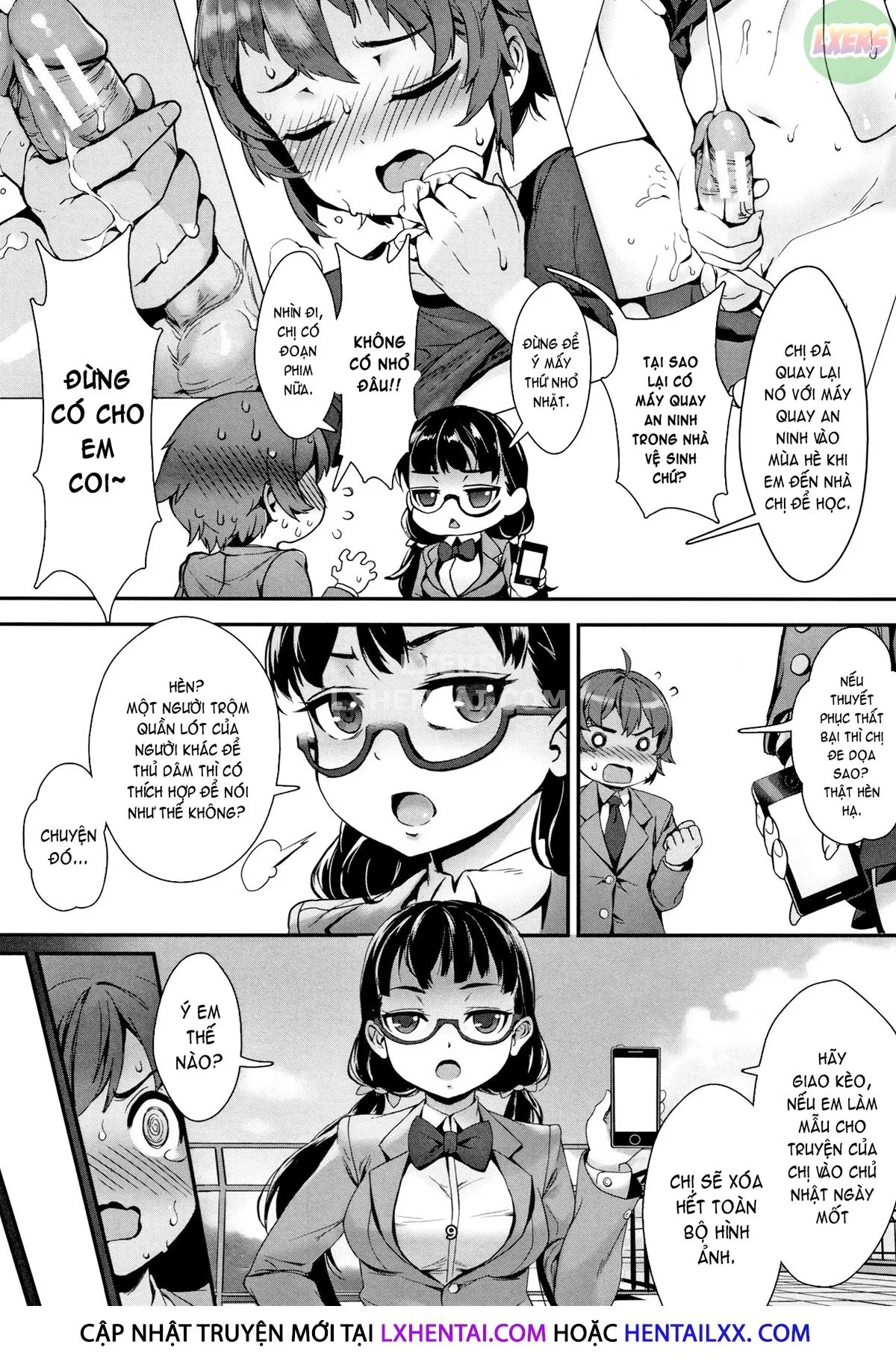 HentaiVN.net - Ảnh 11 - Gakuen Rankou - Chap 7 - END