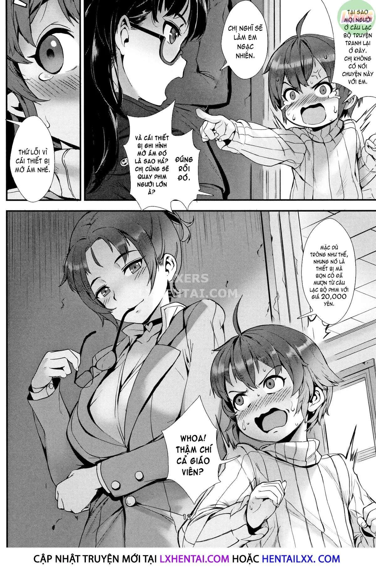 HentaiVN.net - Ảnh 14 - Gakuen Rankou - Chap 7 - END