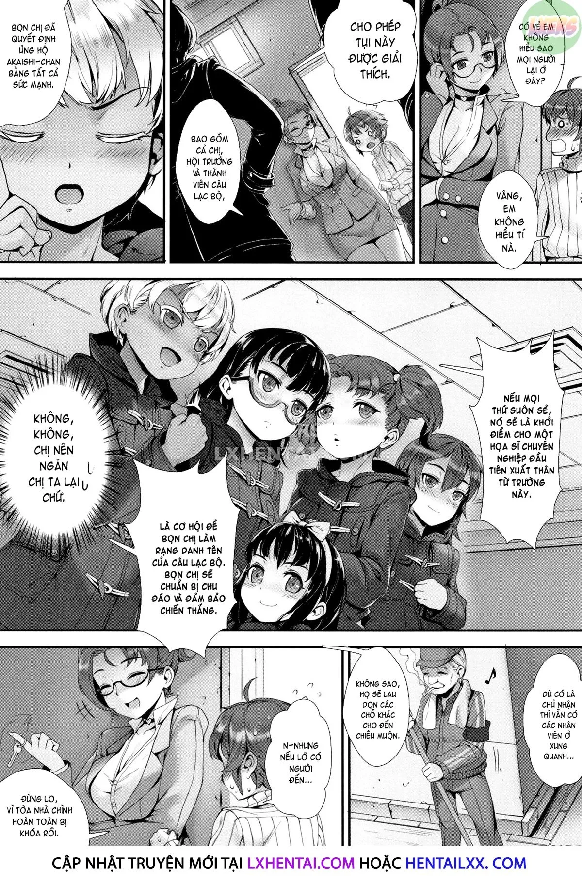 HentaiVN.net - Ảnh 15 - Gakuen Rankou - Chap 7 - END
