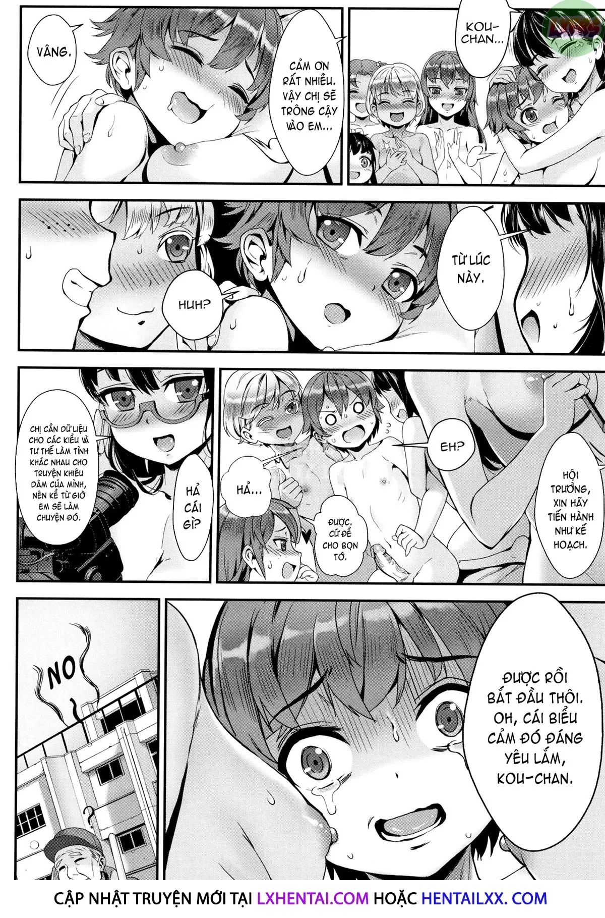 HentaiVN.net - Ảnh 38 - Gakuen Rankou - Chap 7 - END