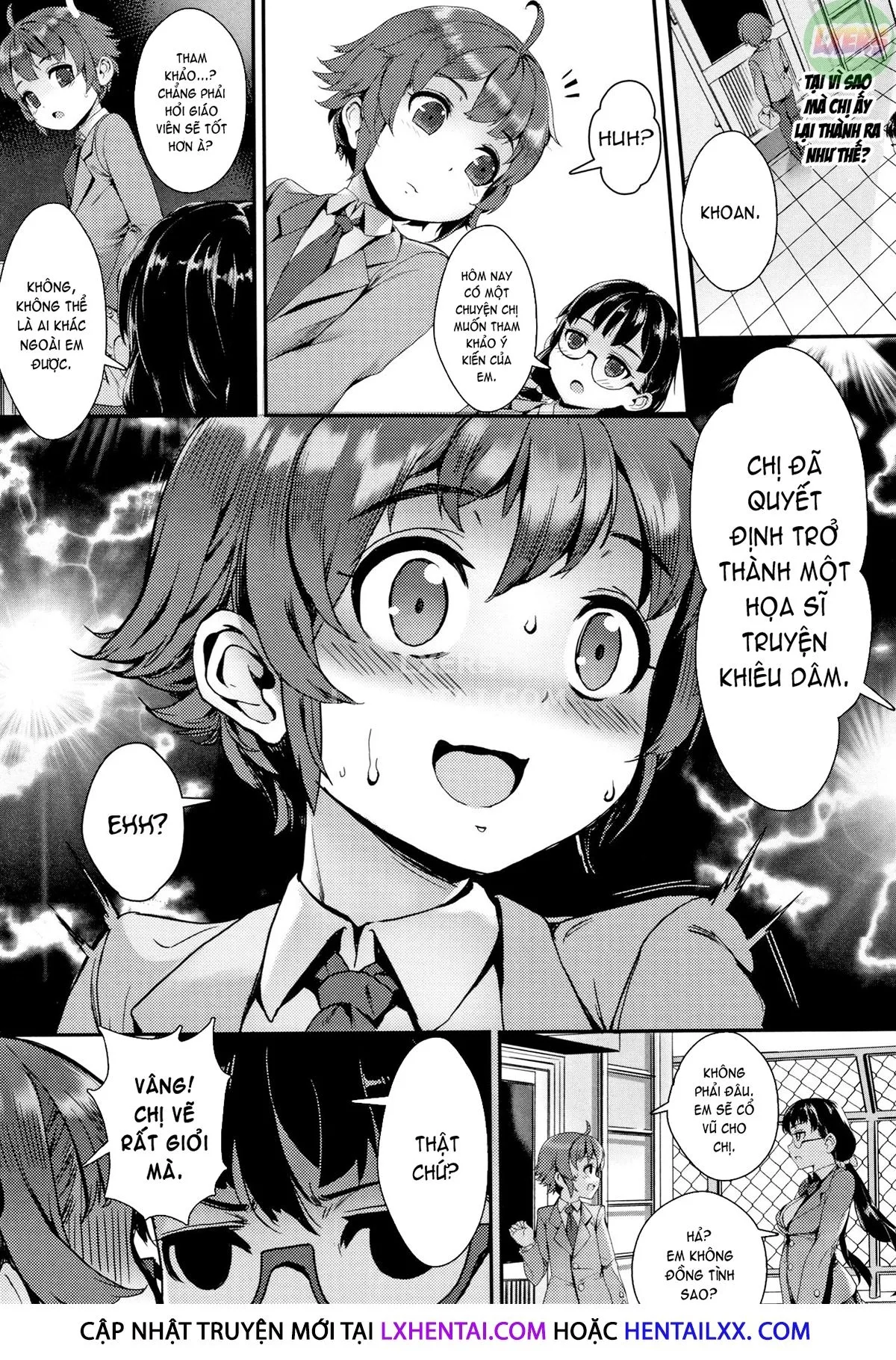 HentaiVN.net - Ảnh 7 - Gakuen Rankou - Chap 7 - END