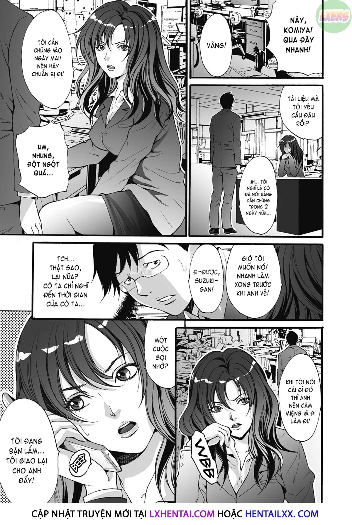 HentaiVN.net - Ảnh 19 - Gokukan Website - Chap 7