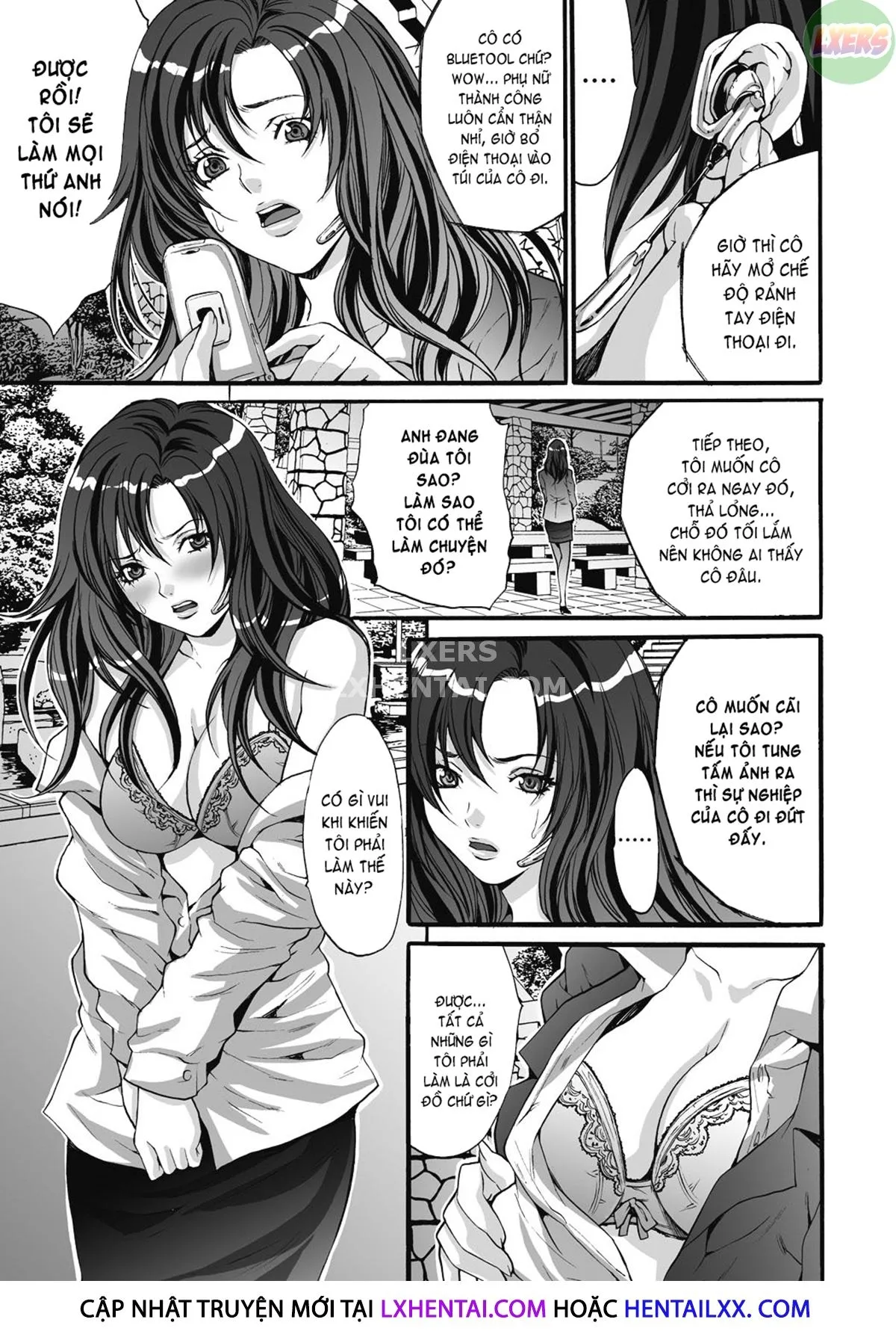 HentaiVN.net - Ảnh 7 - Gokukan Website - Chap 8