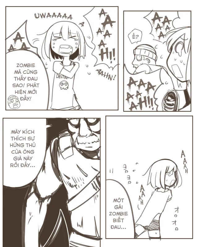 HentaiVN.net - Ảnh 4 - Painful Zombie Girl - Oneshot