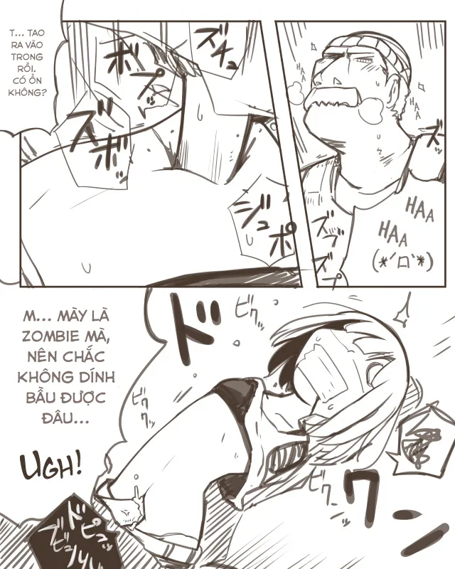 HentaiVN.net - Ảnh 8 - Painful Zombie Girl - Oneshot