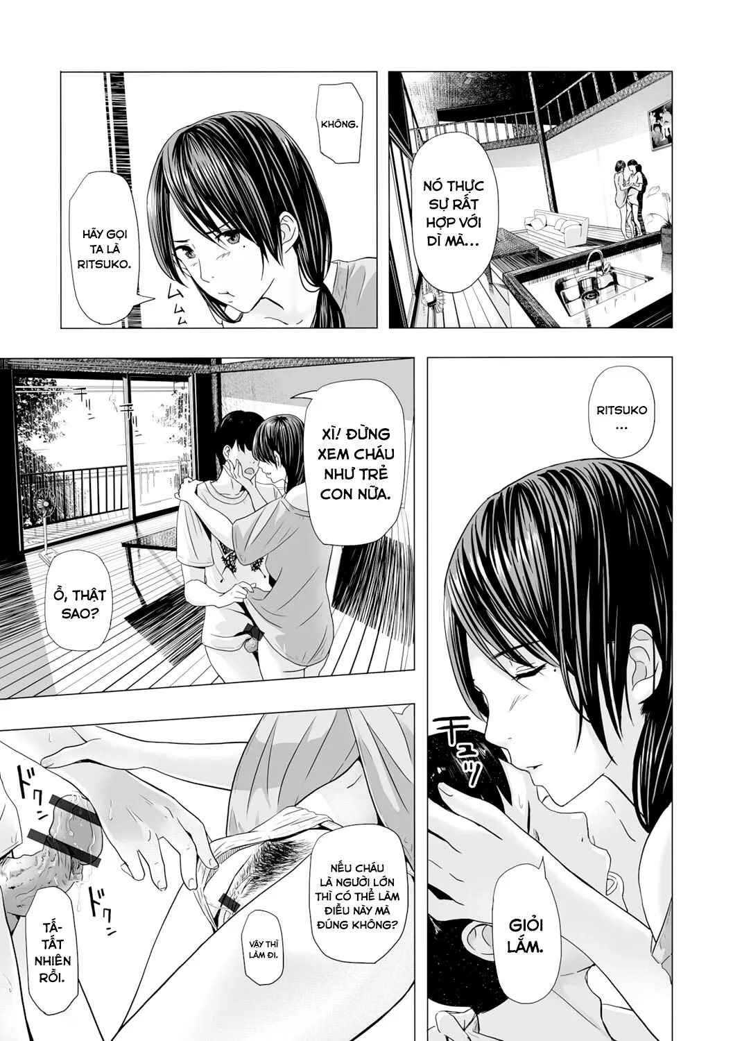 HentaiVN.net - Ảnh 9 - Atsui Natsu, Oba no Ie de... [暑い夏、叔母の家で… 〜ふんどし祝い〜] - Oneshot
