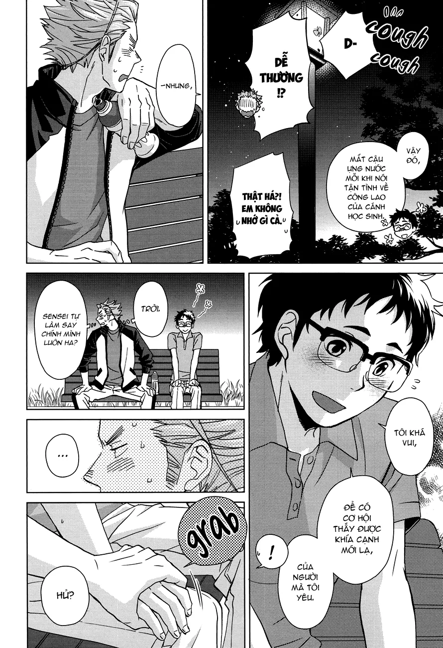 HentaiVN.net - Ảnh 10 - Sake wa Horoyoi Hana wa Tsubomi [Don’t Go Overboard] - Oneshot