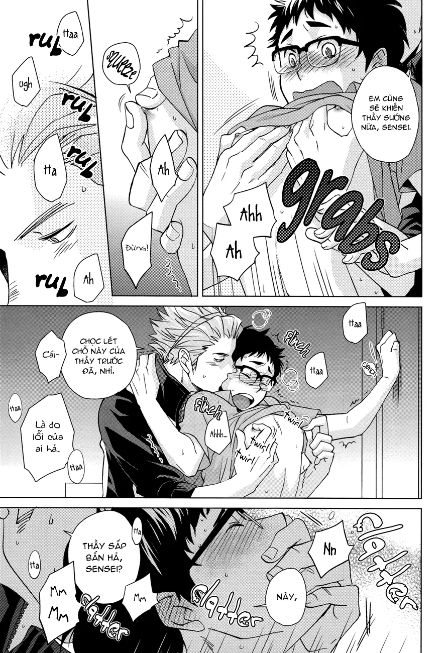 HentaiVN.net - Ảnh 15 - Sake wa Horoyoi Hana wa Tsubomi [Don’t Go Overboard] - Oneshot