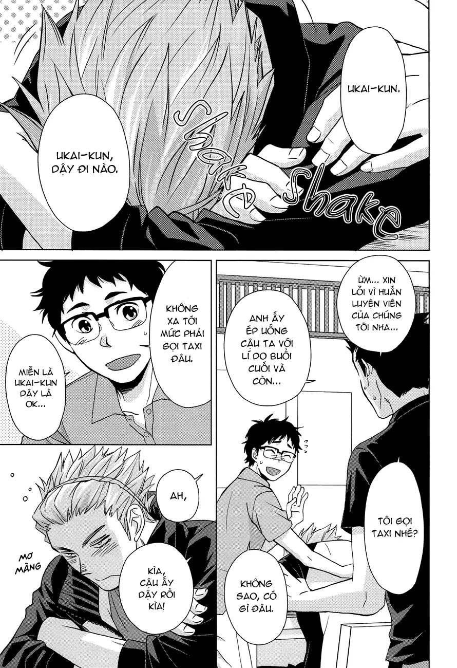 HentaiVN.net - Ảnh 5 - Sake wa Horoyoi Hana wa Tsubomi [Don’t Go Overboard] - Oneshot