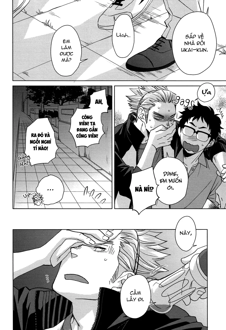 HentaiVN.net - Ảnh 8 - Sake wa Horoyoi Hana wa Tsubomi [Don’t Go Overboard] - Oneshot