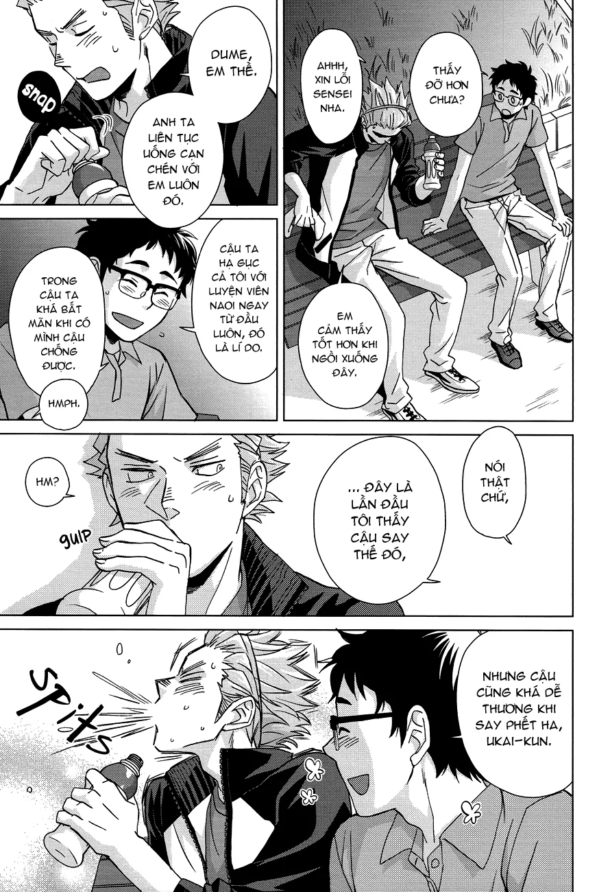 HentaiVN.net - Ảnh 9 - Sake wa Horoyoi Hana wa Tsubomi [Don’t Go Overboard] - Oneshot