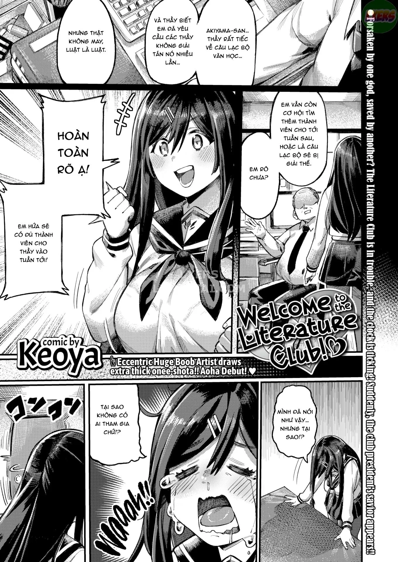 HentaiVN.net - Ảnh 4 - Chào mừng đến với CLB Văn học! - Oneshot