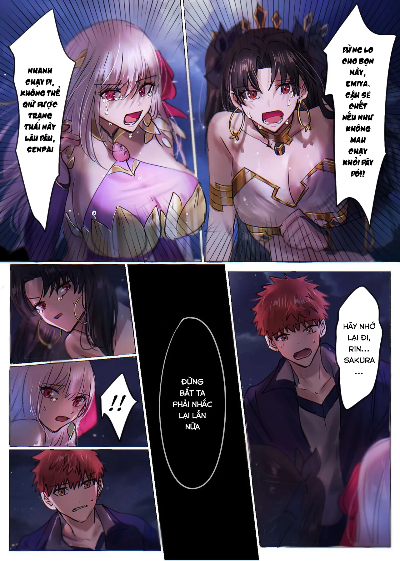 HentaiVN.net - Ảnh 11 - Fate rewrite ~Rin to Sakura ga Servant-ka Sennou Sareru Hon~ (Fate Grand Order) - Oneshot