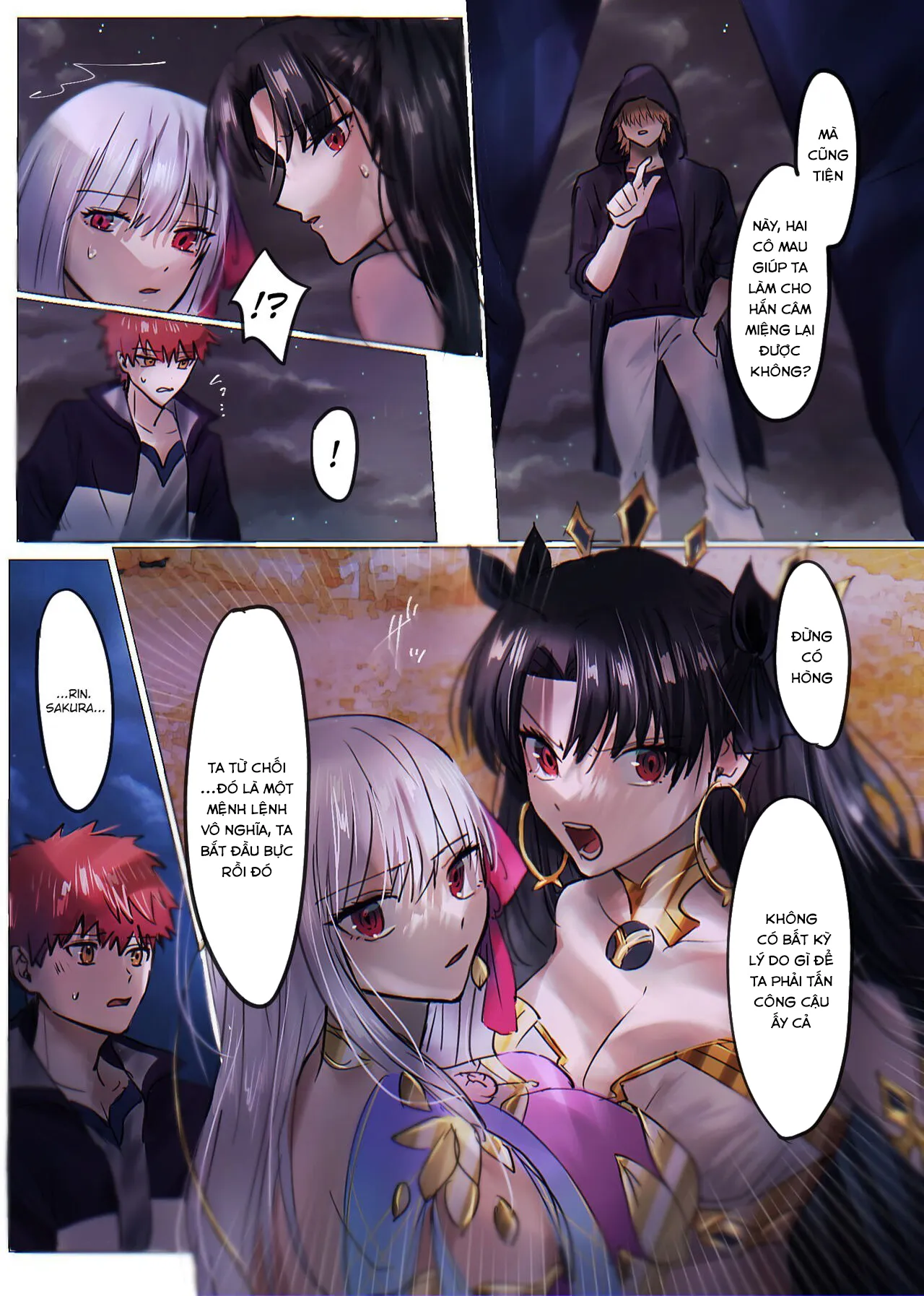 HentaiVN.net - Ảnh 8 - Fate rewrite ~Rin to Sakura ga Servant-ka Sennou Sareru Hon~ (Fate Grand Order) - Oneshot