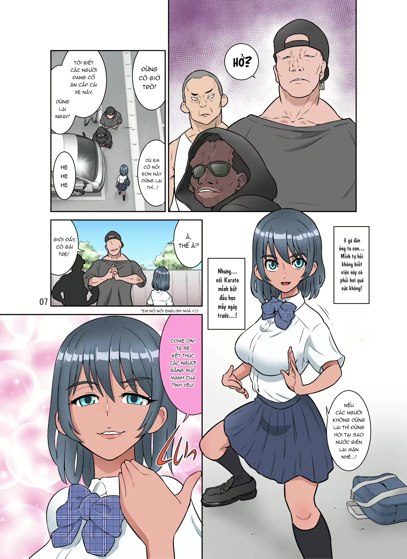 HentaiVN.net - Ảnh 8 - Em là siêu nhưn [セイギノミカタ～完堕ち～, Seigi No Mikata ~Kanochi~] - Chapter 01